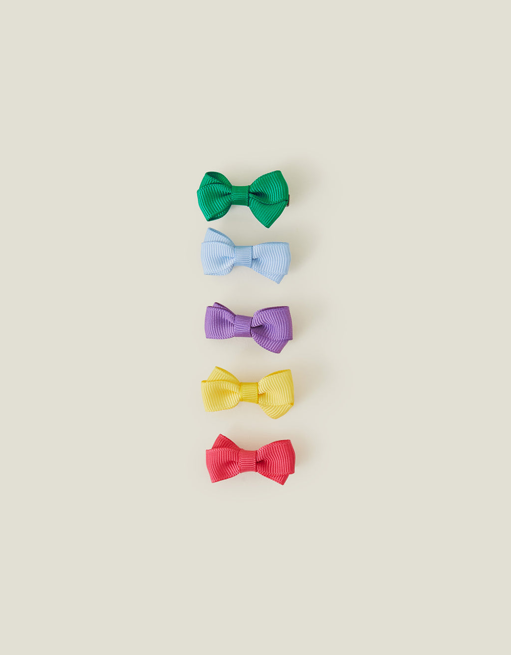 SET SNALA - 5 X MINI BOW CLIPS