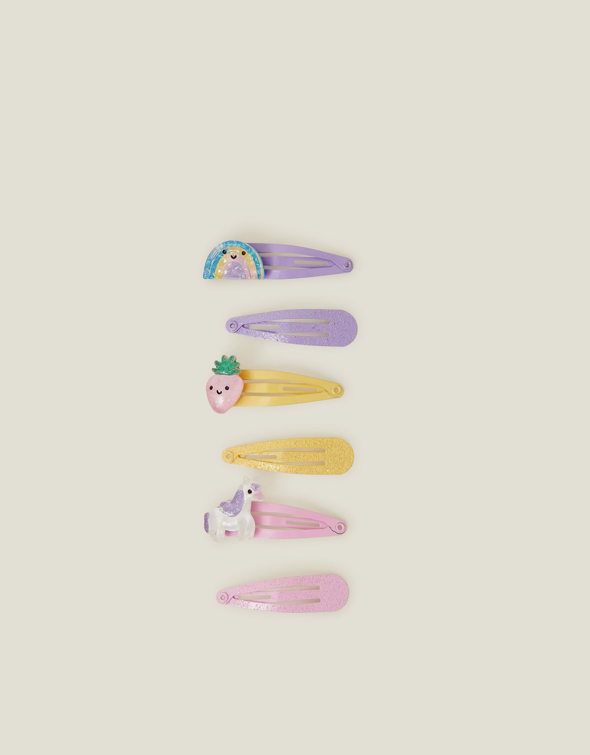 SET GUMICA ZA KOSU - 6 X SPRING GARDEN CLIC CL