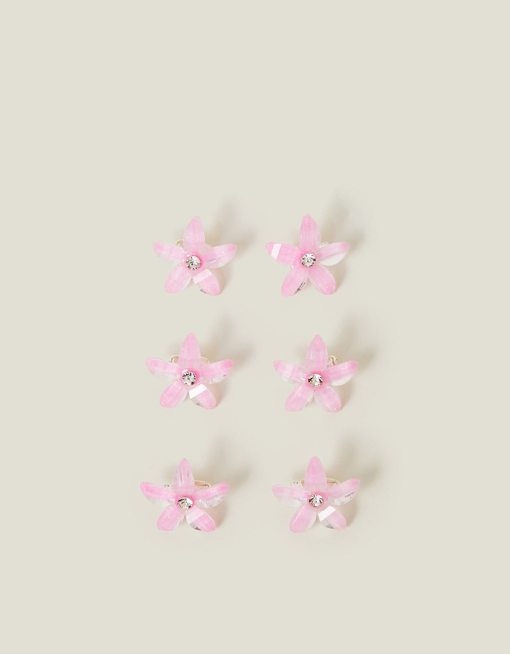 SET SNALA ZA KOSU - GEM FLOWER CLIPS