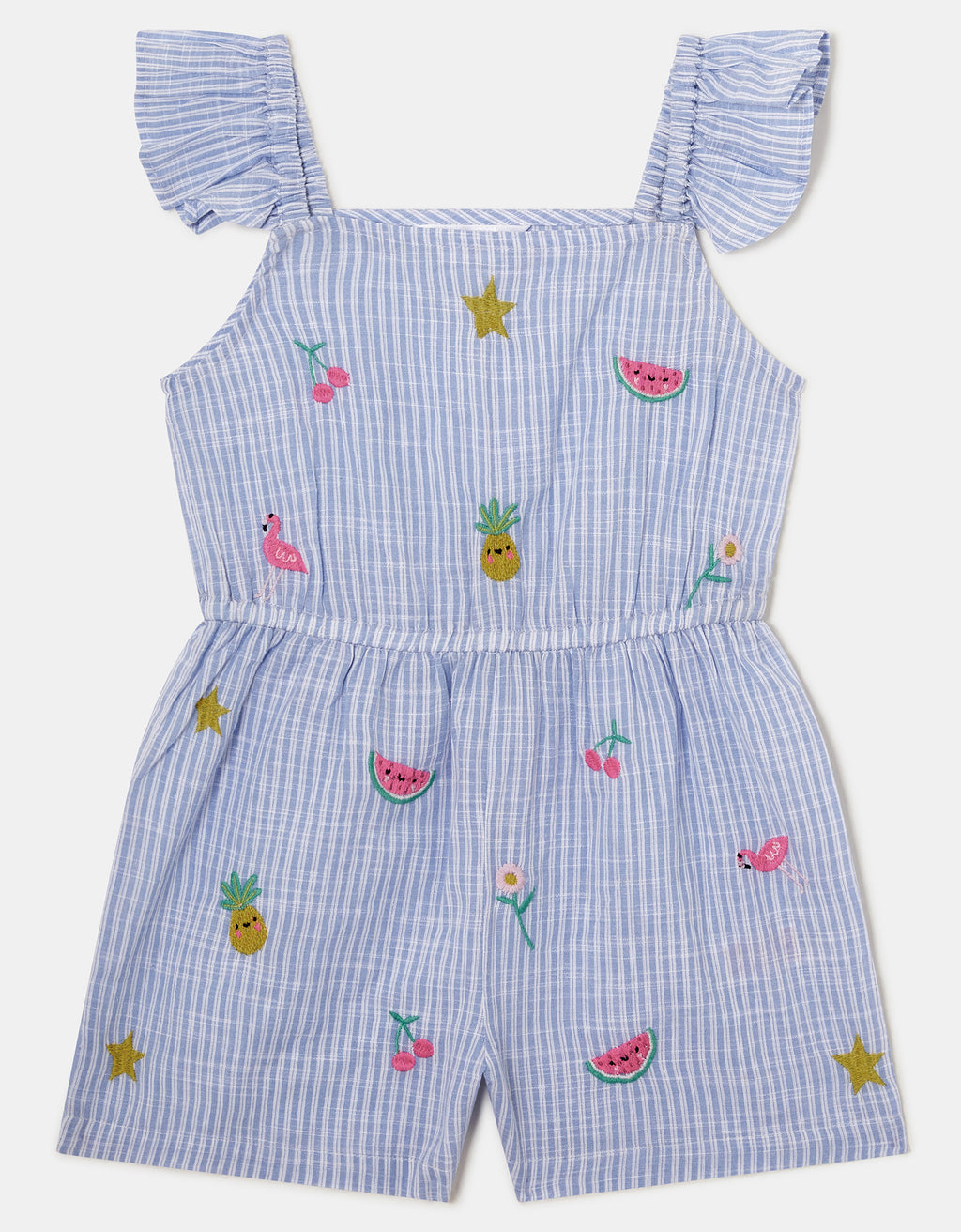 KOMBINEZON - EMBROIDERED STRIPE PLAYSU