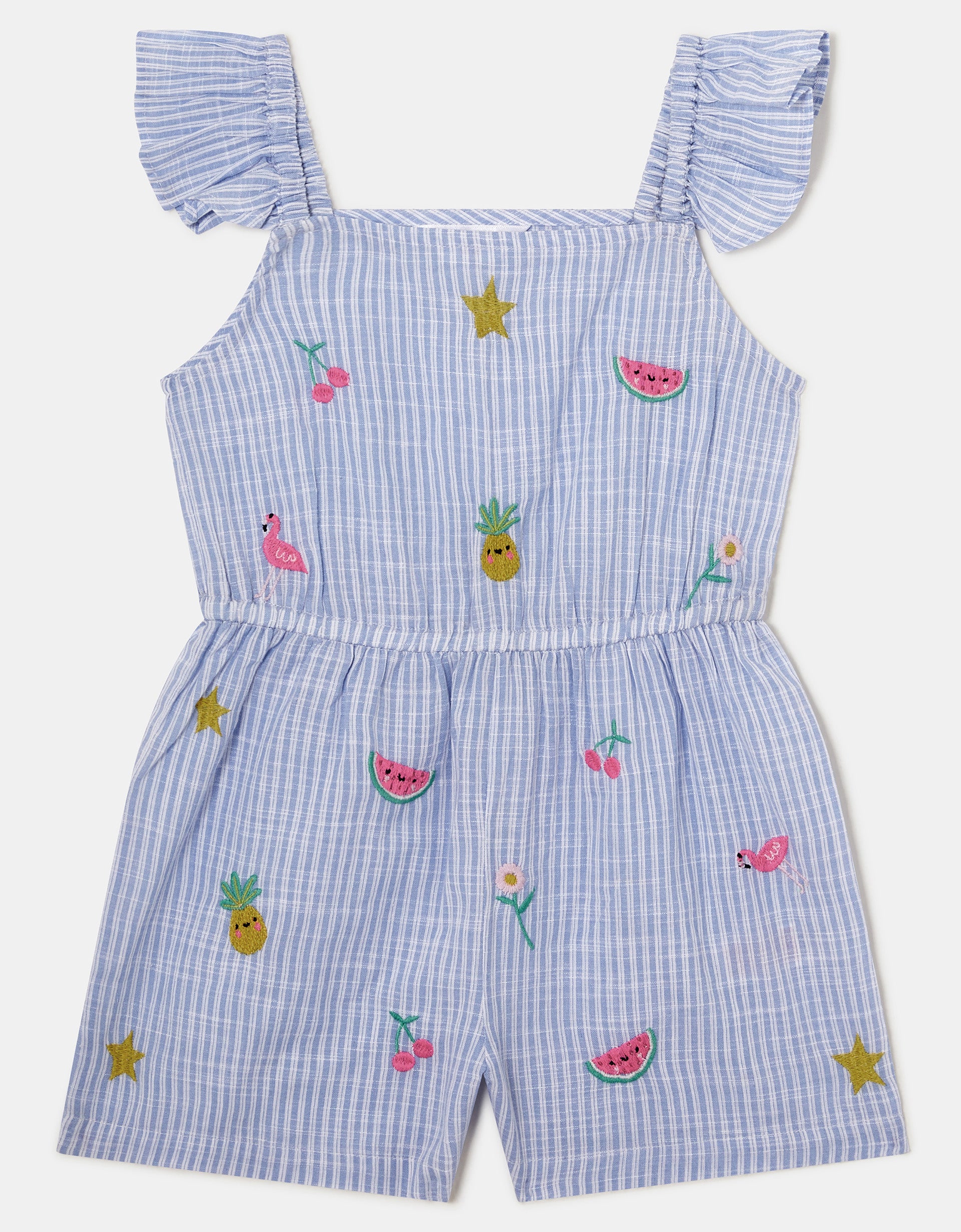 KOMBINEZON - EMBROIDERED STRIPE PLAYSU