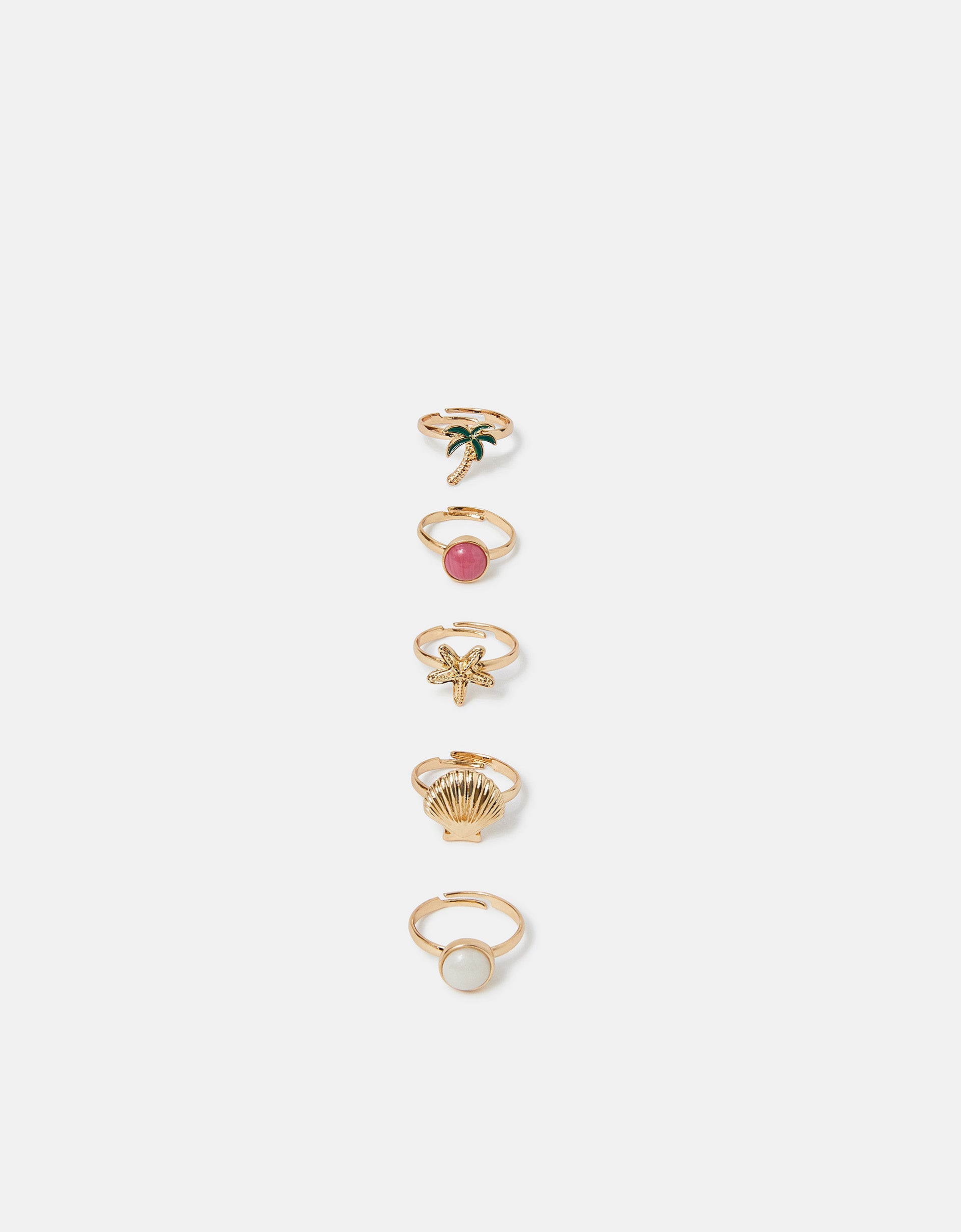 SET PRSTENJA - STARFISH RING SET