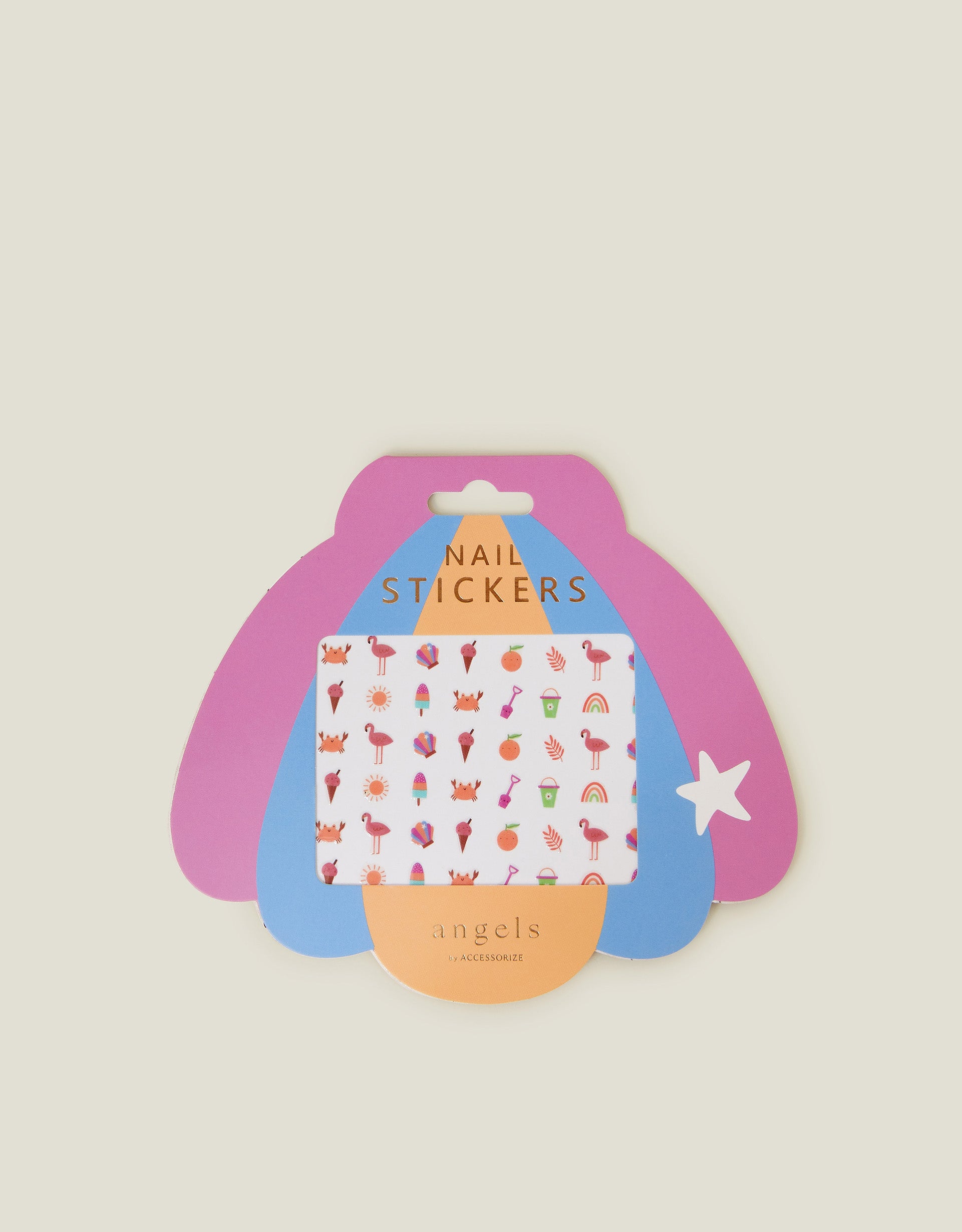 STIKERI - SHELL NAIL STICKERS