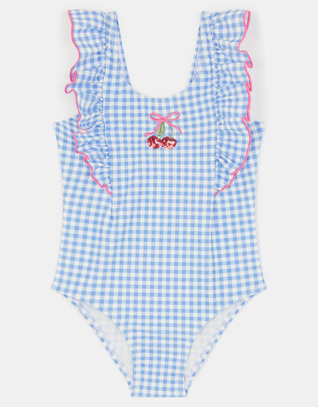 KUPACI KOSTIM  - GINGHAM CHERRY SWIMSUIT