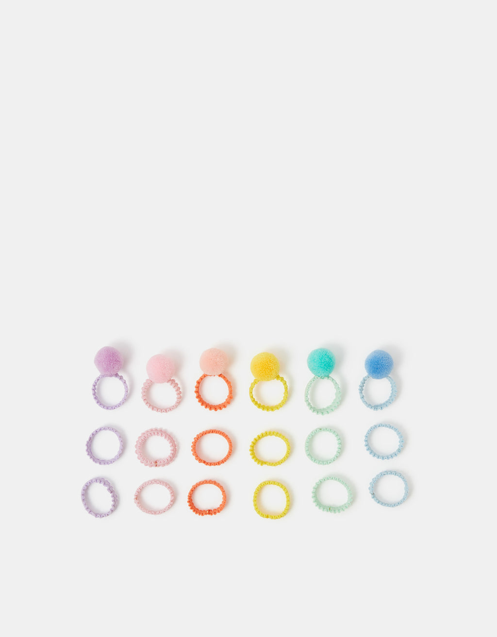 SET GUMICA ZA KOSU - MULTI POM PONY SET
