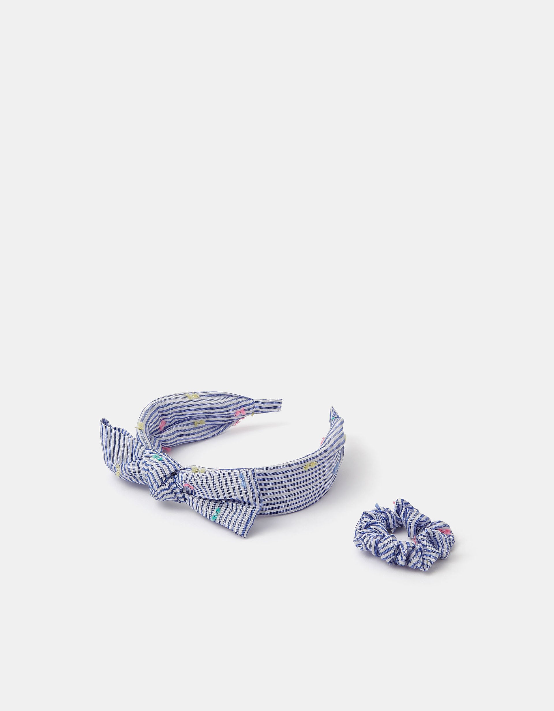 SET AKSESOARA - STRIPE ALICE SCRUNCHIE SE
