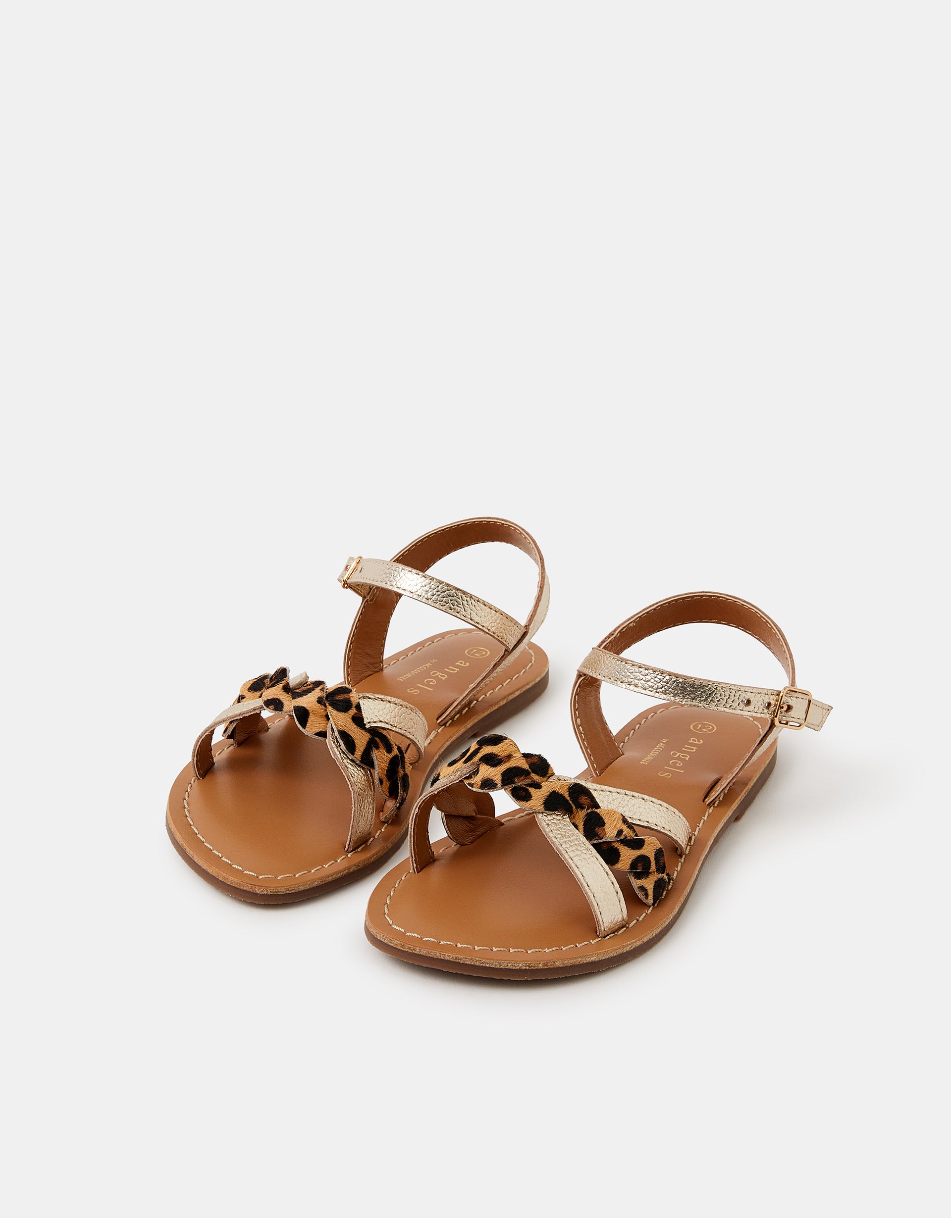 SANDALE - LEOPARD 2 PART SANDAL