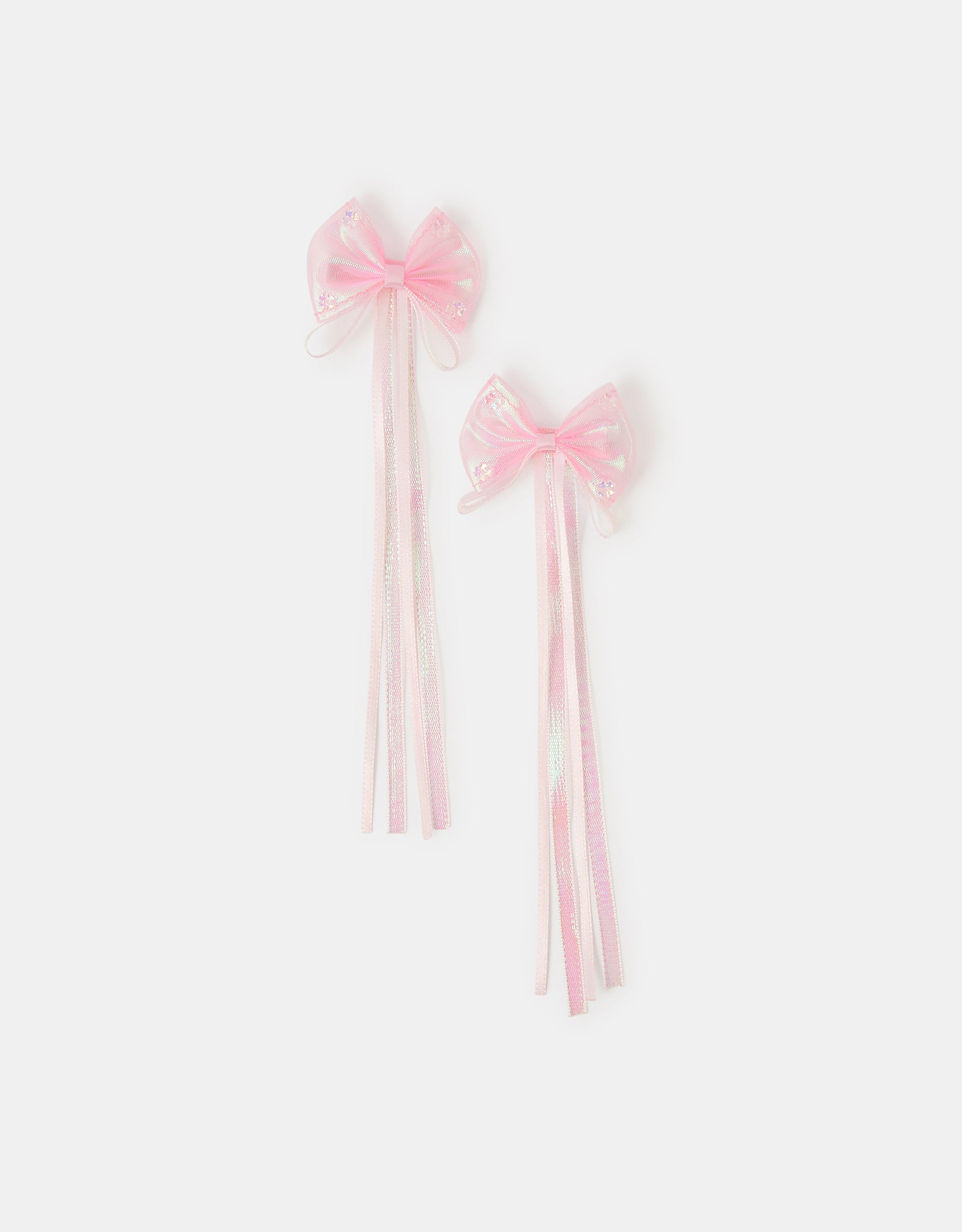 SET AKSESOARA ZA KOSU - IRRIDESCENT BOW CLIPS