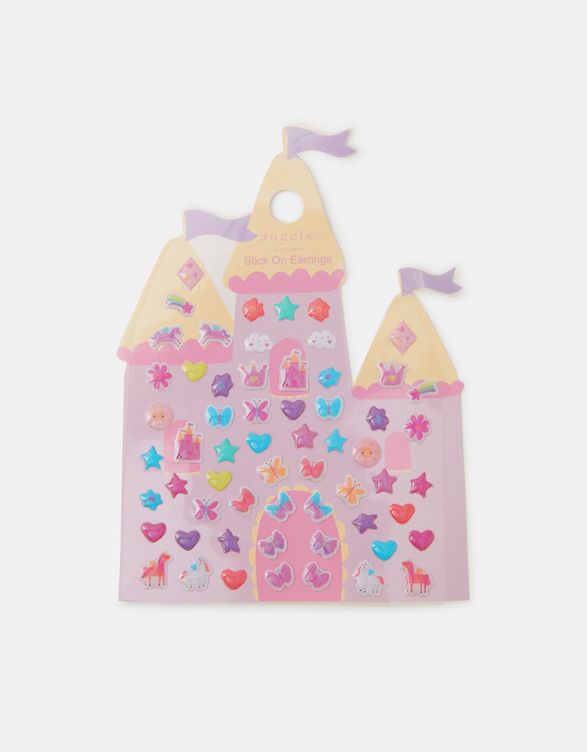 SET MINDJUSA - CASTLE STICK ON EARRINGS