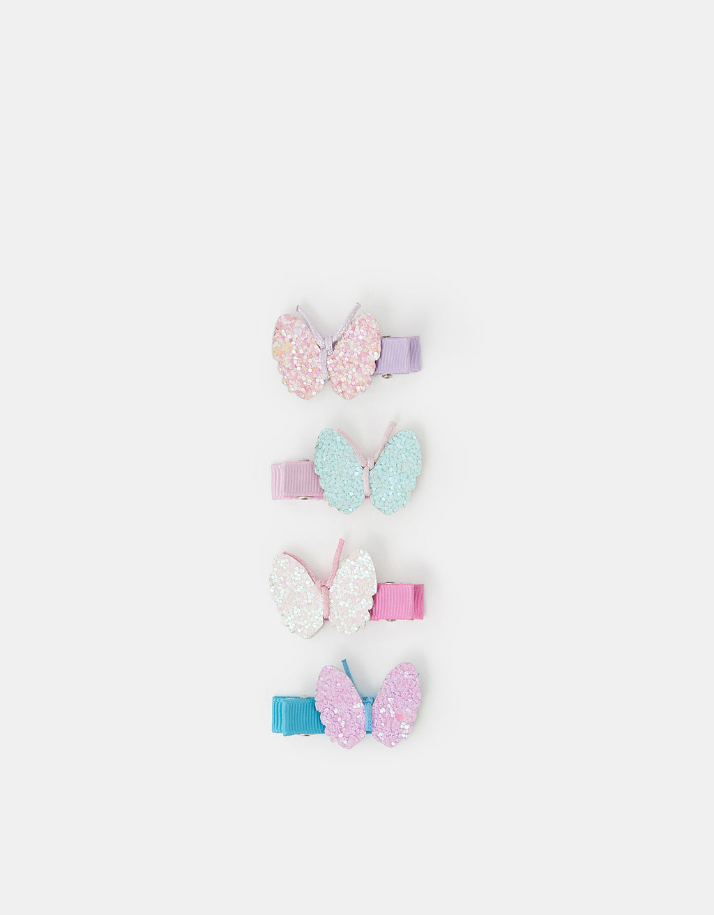 SET SNALA - 4 X BUTTERFLY SALON CLIPS