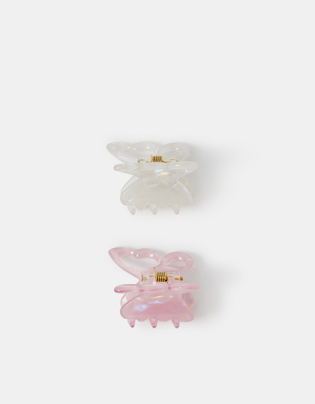 SET SNALA - 2 X BUTTERFLY CLAW CLIPS