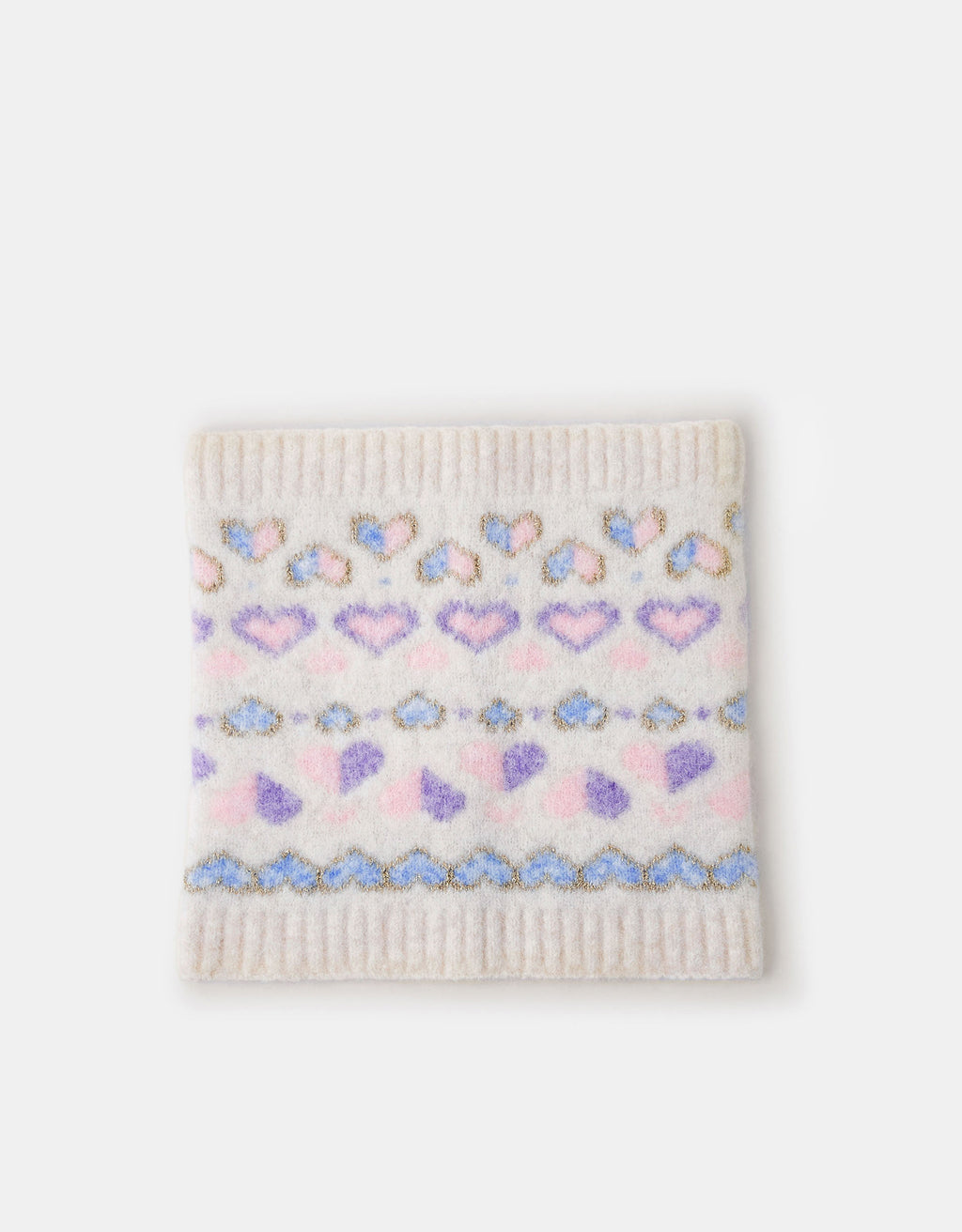 SAL - HEART FAIRISLE SNOOD