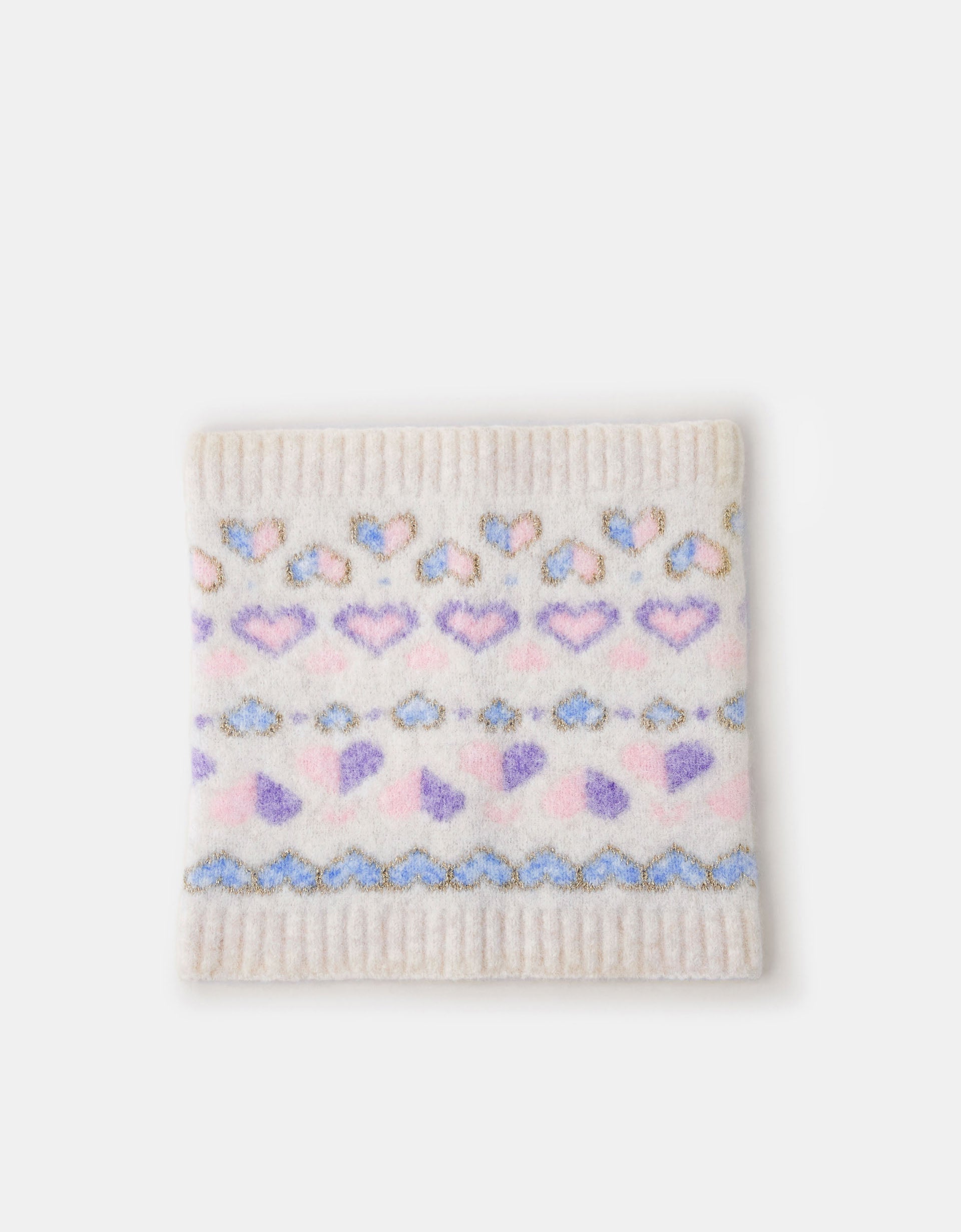SAL - HEART FAIRISLE SNOOD