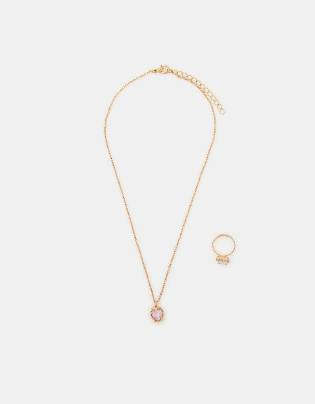 SET NAKITA - GEM HEART SET
