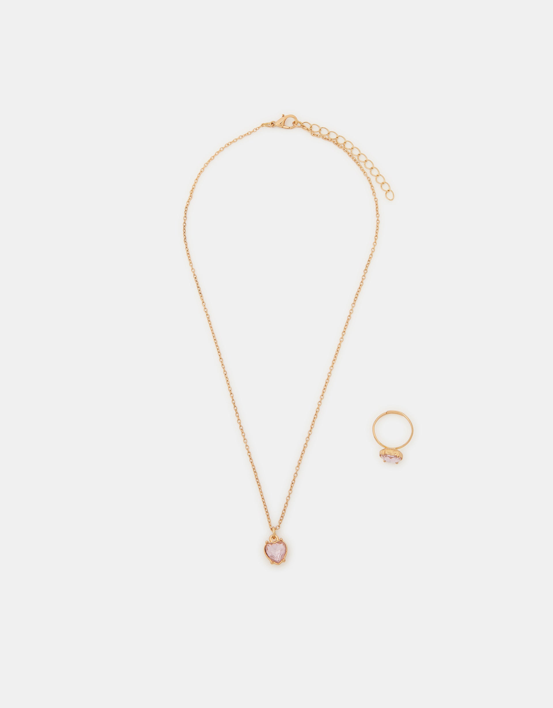 SET NAKITA - GEM HEART SET
