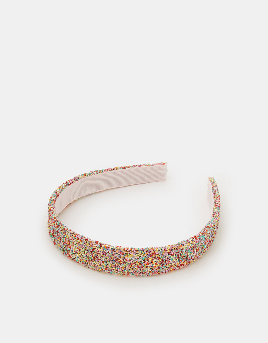 RAJF ZA KOSU - MULTI GLITTER ALICE BAND