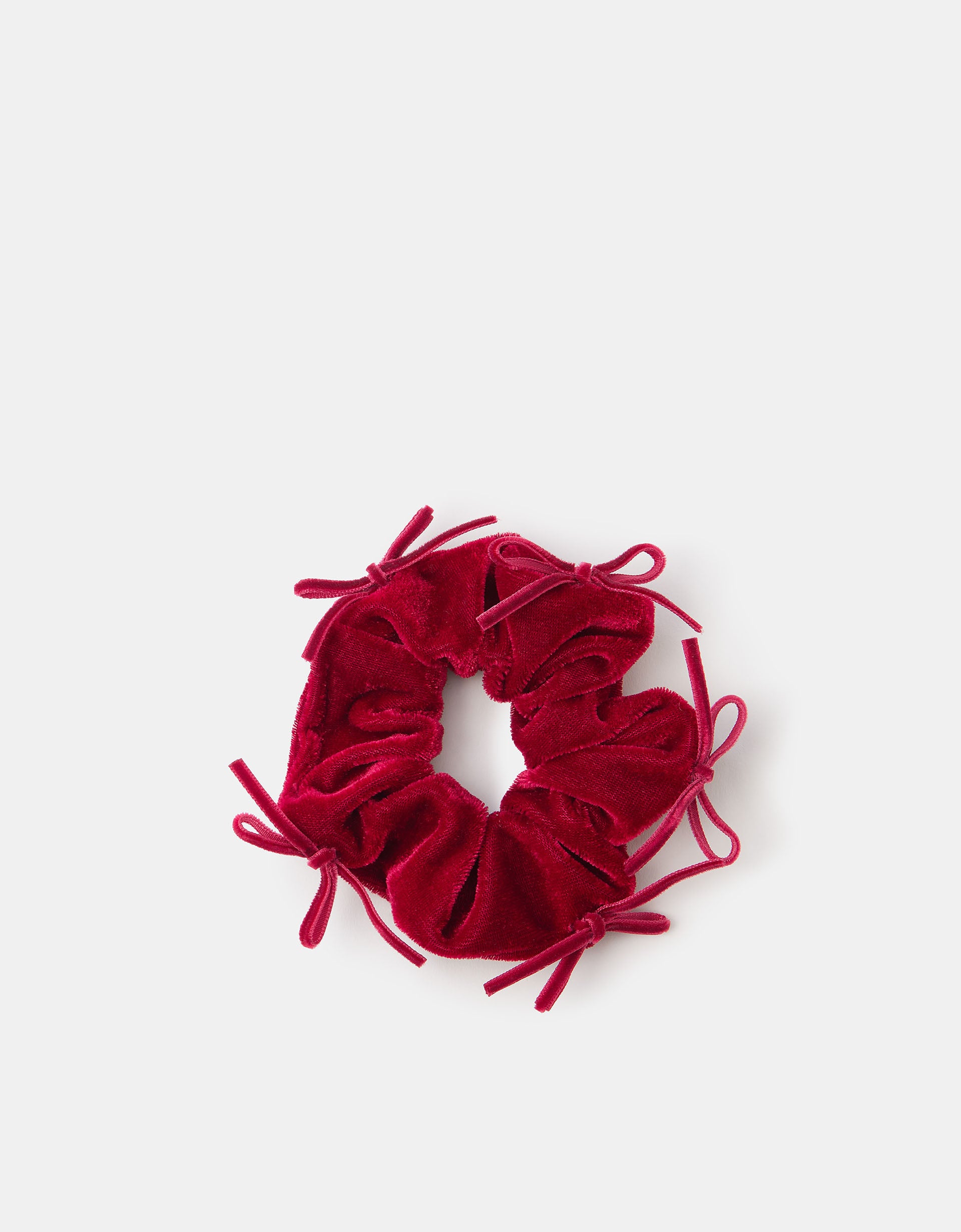 GUMICA ZA KOSU - VELVET BOW SCRUNCHIE