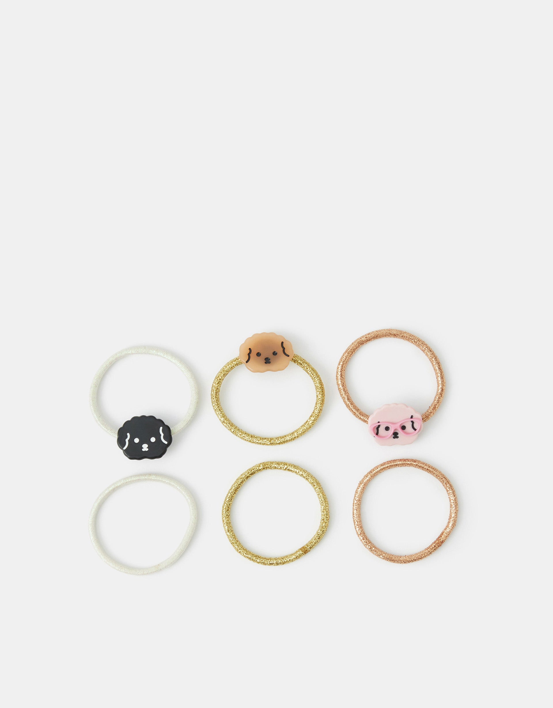 SET GUMICA ZA KOSU - PUPPY LUREX PONY SET 6 PK
