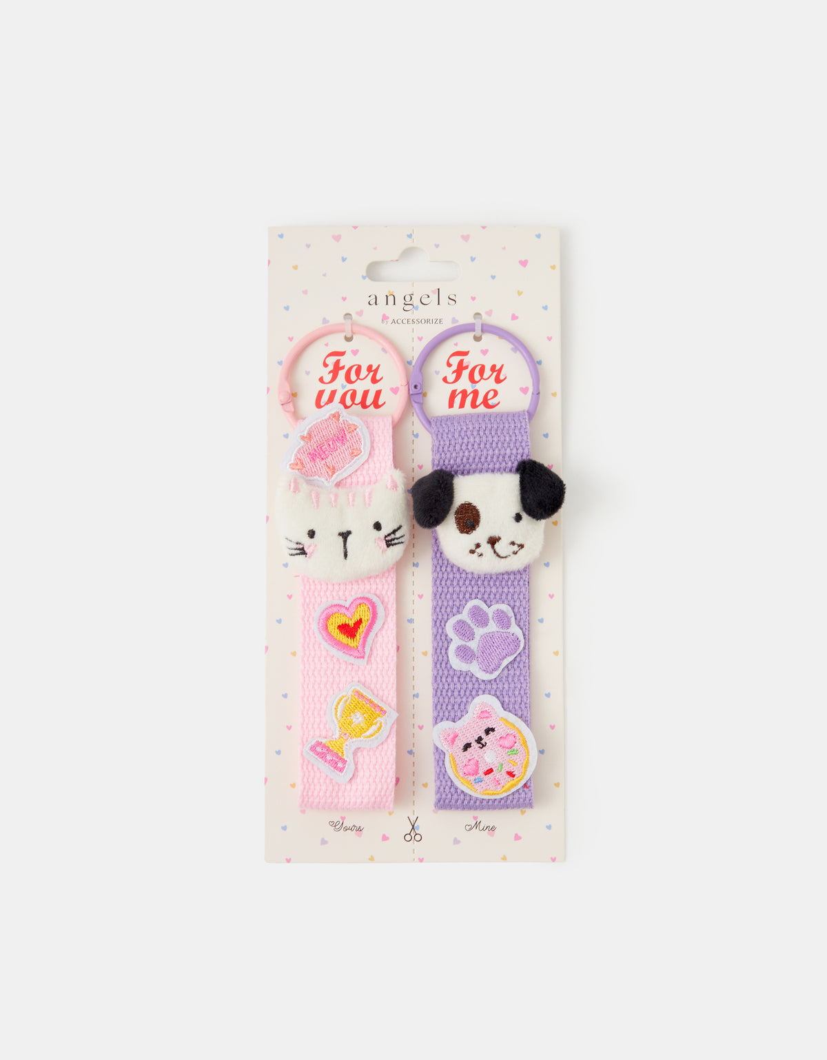 SET PRIVEZAKA - BFF BADGE KEYCHAIN 2PK