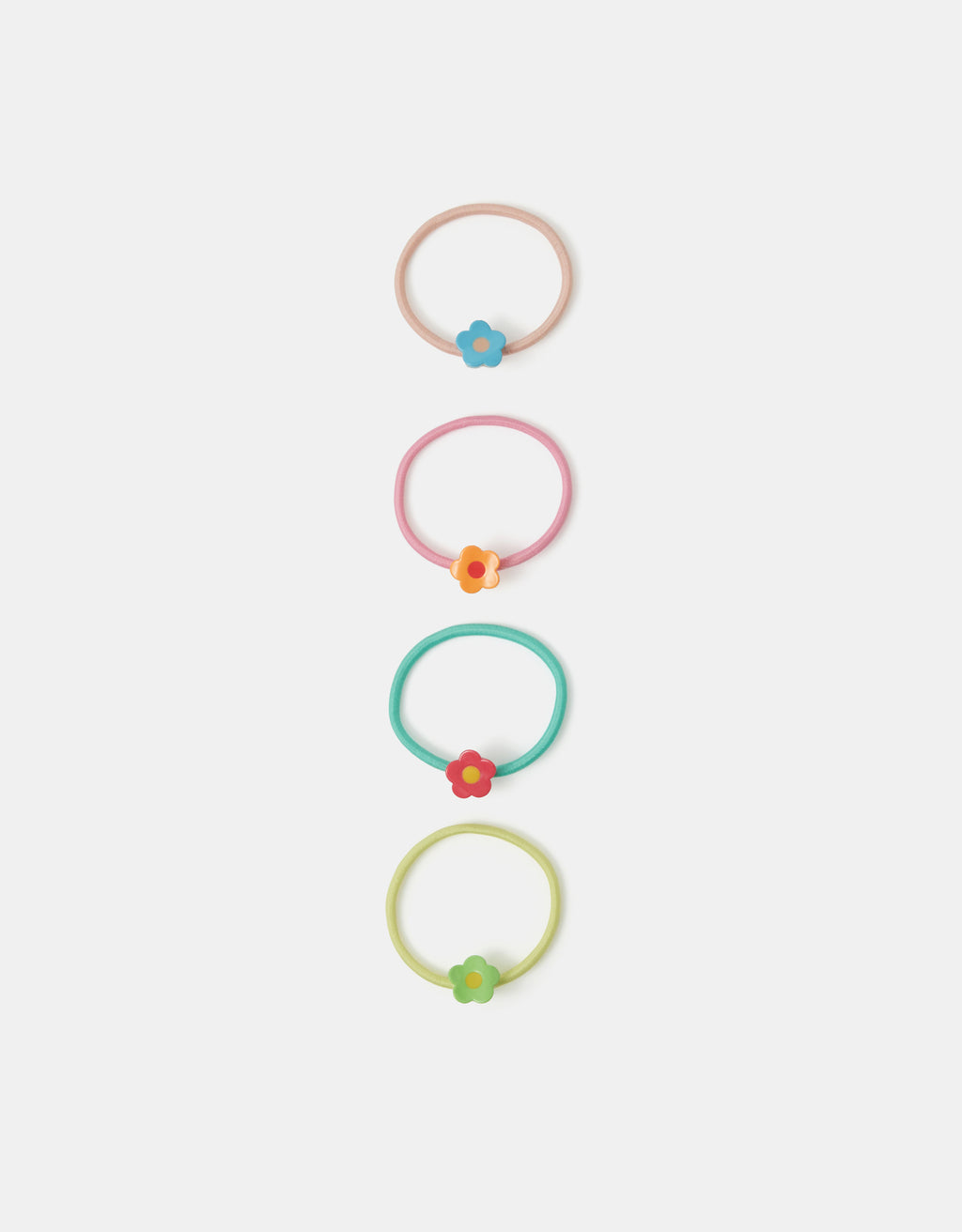 SET GUMICA ZA KOSU - MINI FLOWER PONY 4 PACK