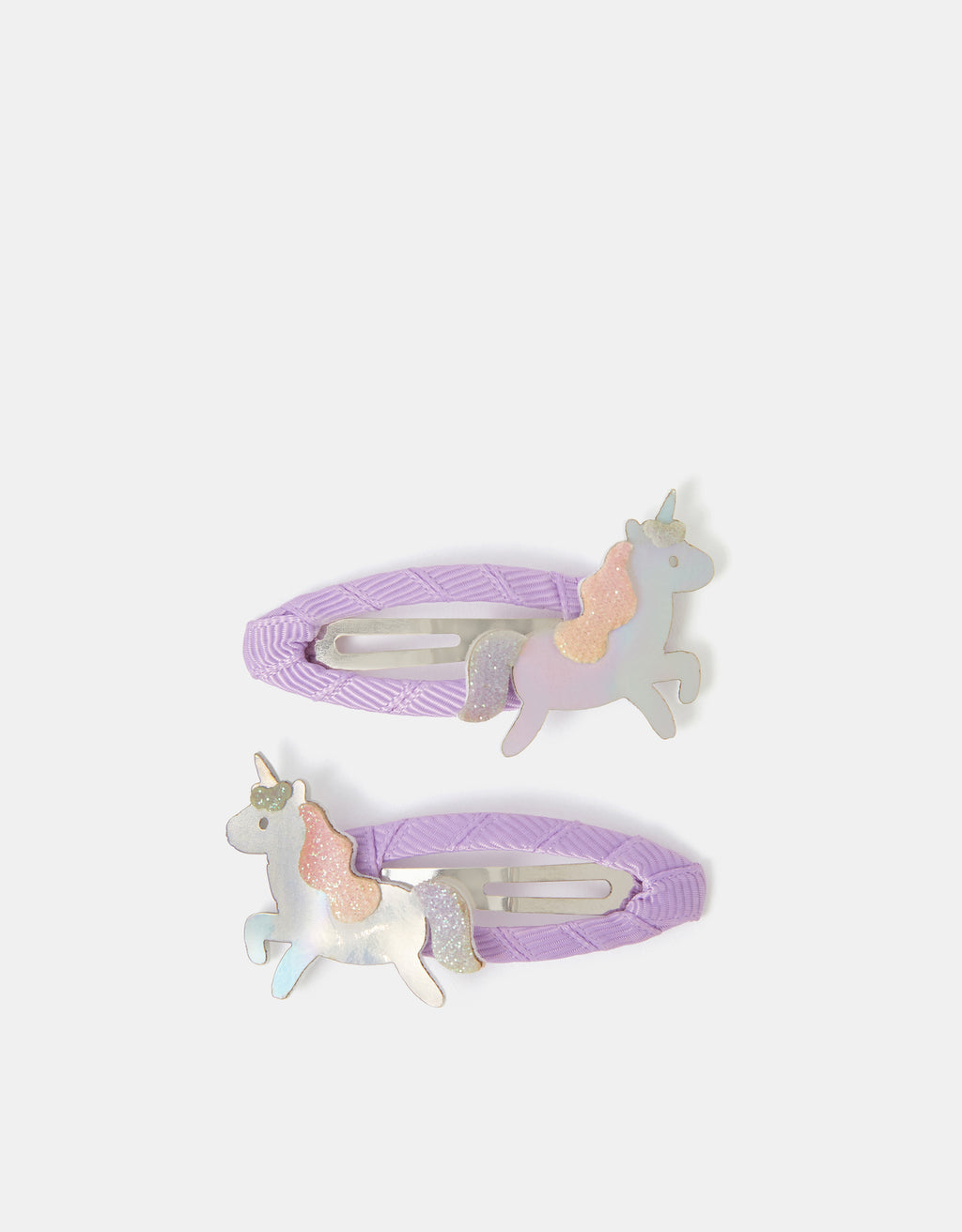 SET ŠNALA ZA KOSU - HOLOGRAPHIC UNICORN  CLIC