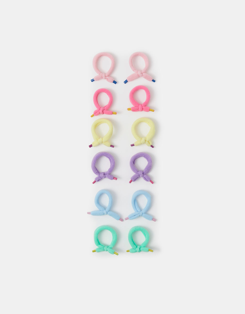 SET GUMICA ZA KOSU - MINI CONTRAST TIE PONY 12