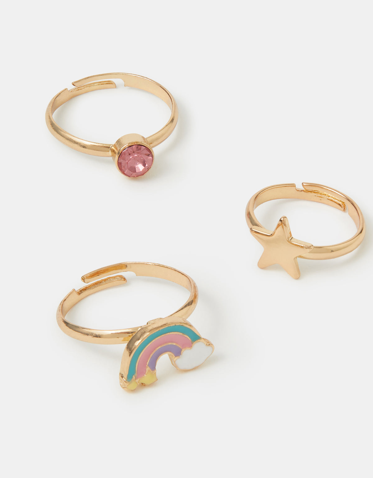 SET PRSTENJA - RAINBOW RING 3PK