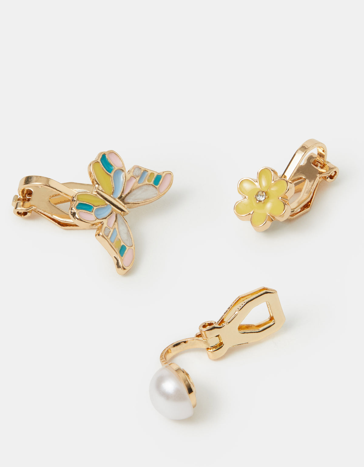 SET MINDJUSA - BUTTERFLY EARRING 3PK