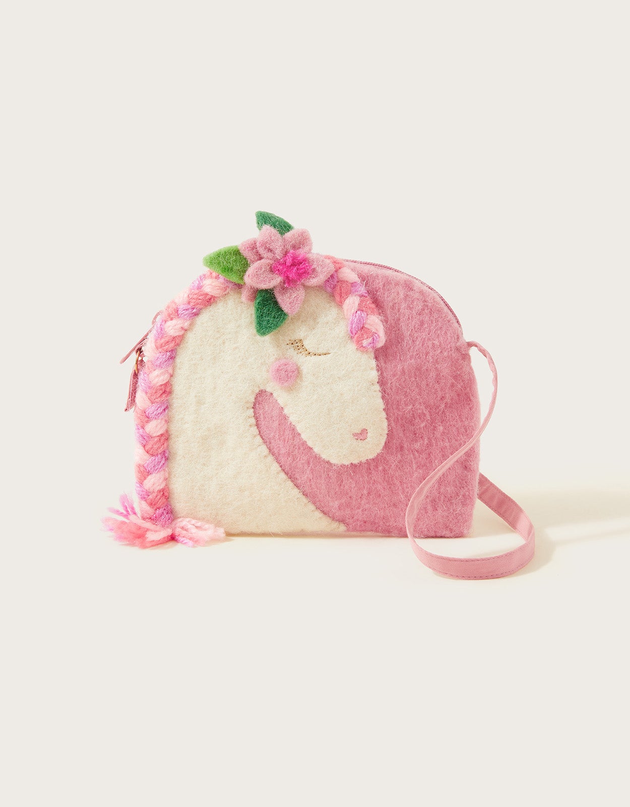 TORBA - HANDMADE FELT UNICORN BAG