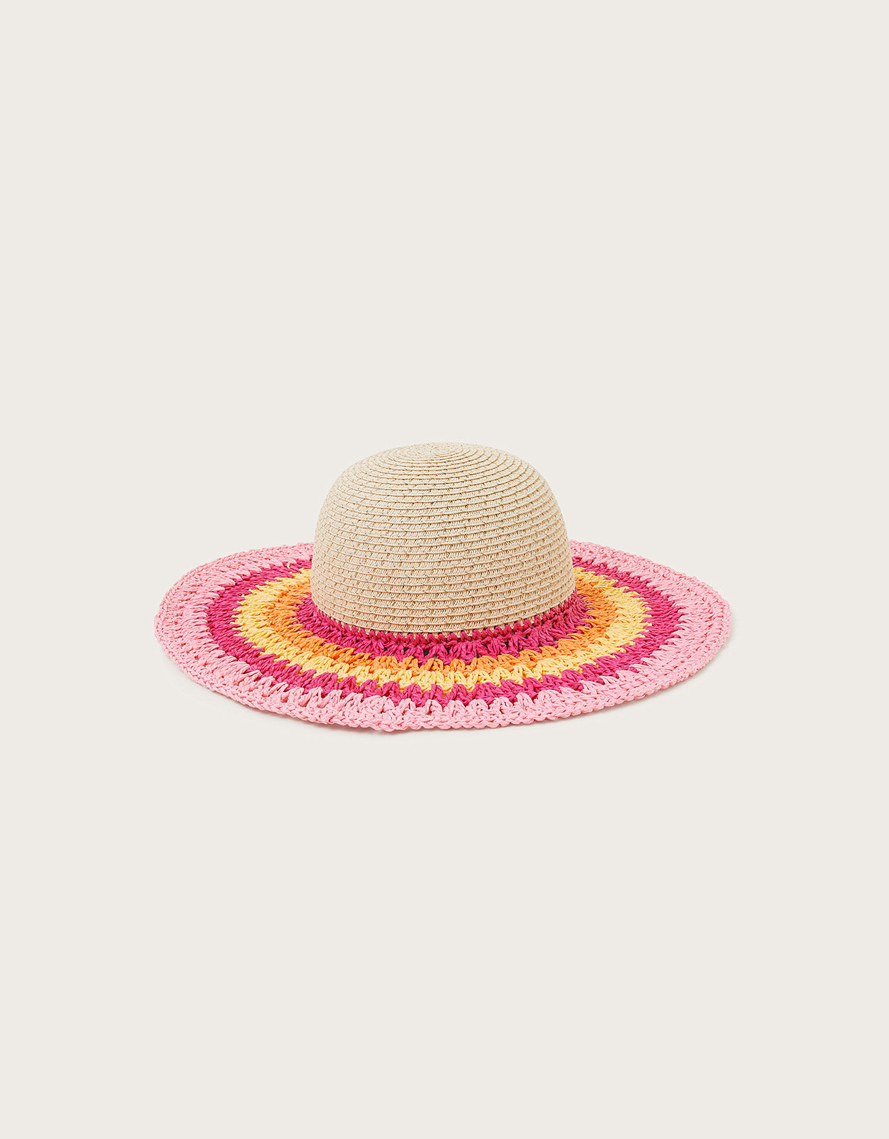 SESIR - BRIGHT CROCHET FLOPPY HAT