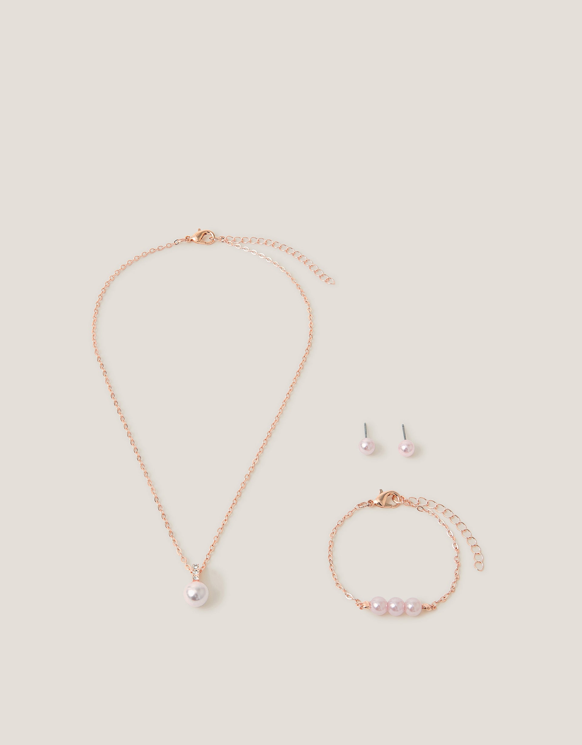 SET NAKITA - BRIDESMAID PEARL JEWELLER