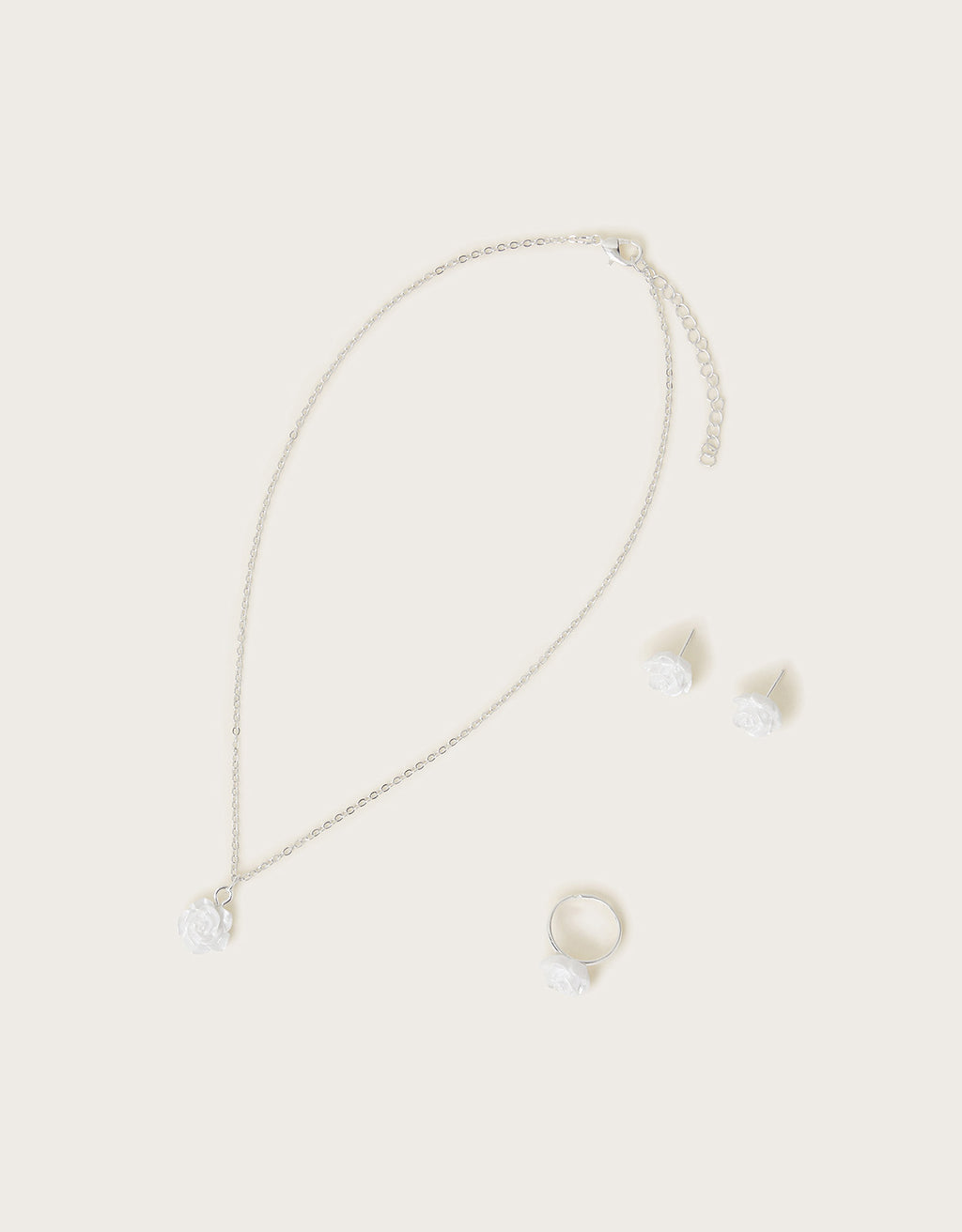 SET NAKITA - PEARLY FLOWER BMAID SET