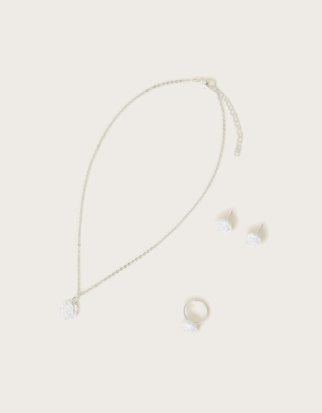 SET NAKITA - PEARLY FLOWER BMAID SET
