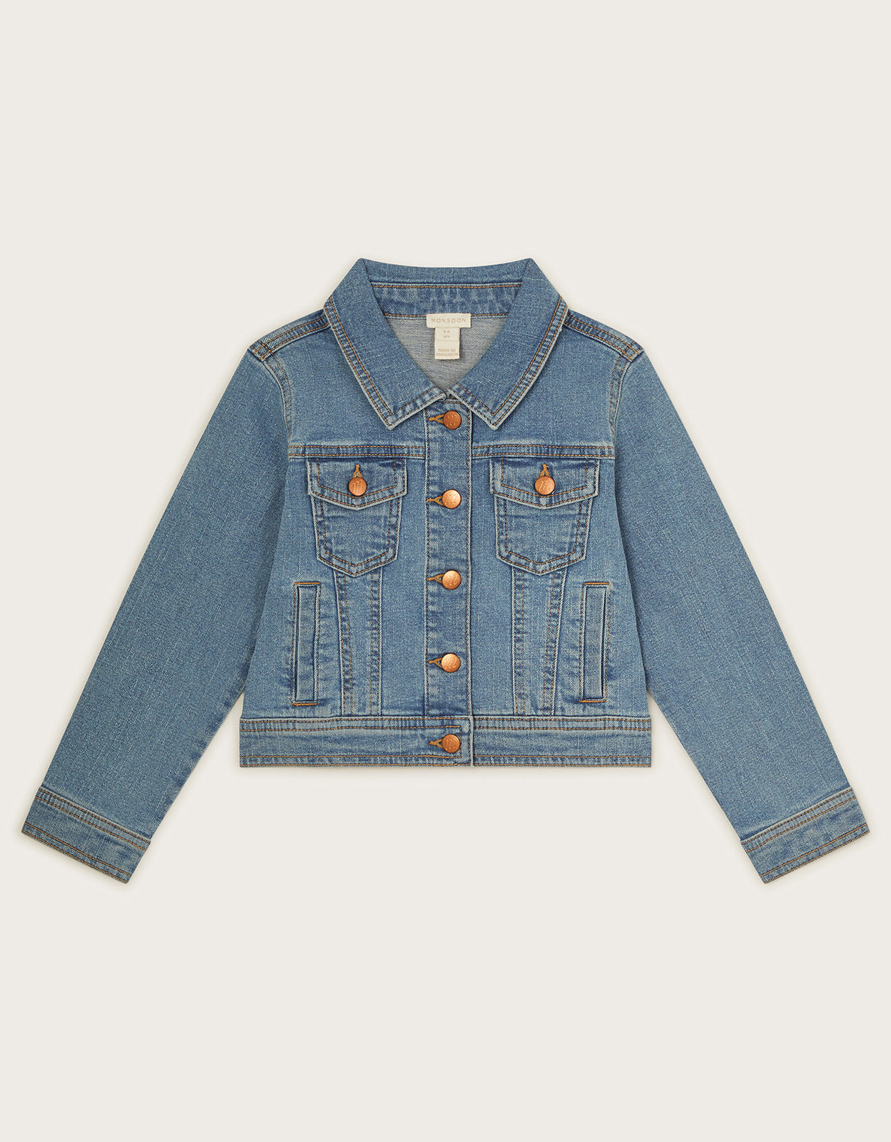 JAKNA - PLAIN DENIM JACKET