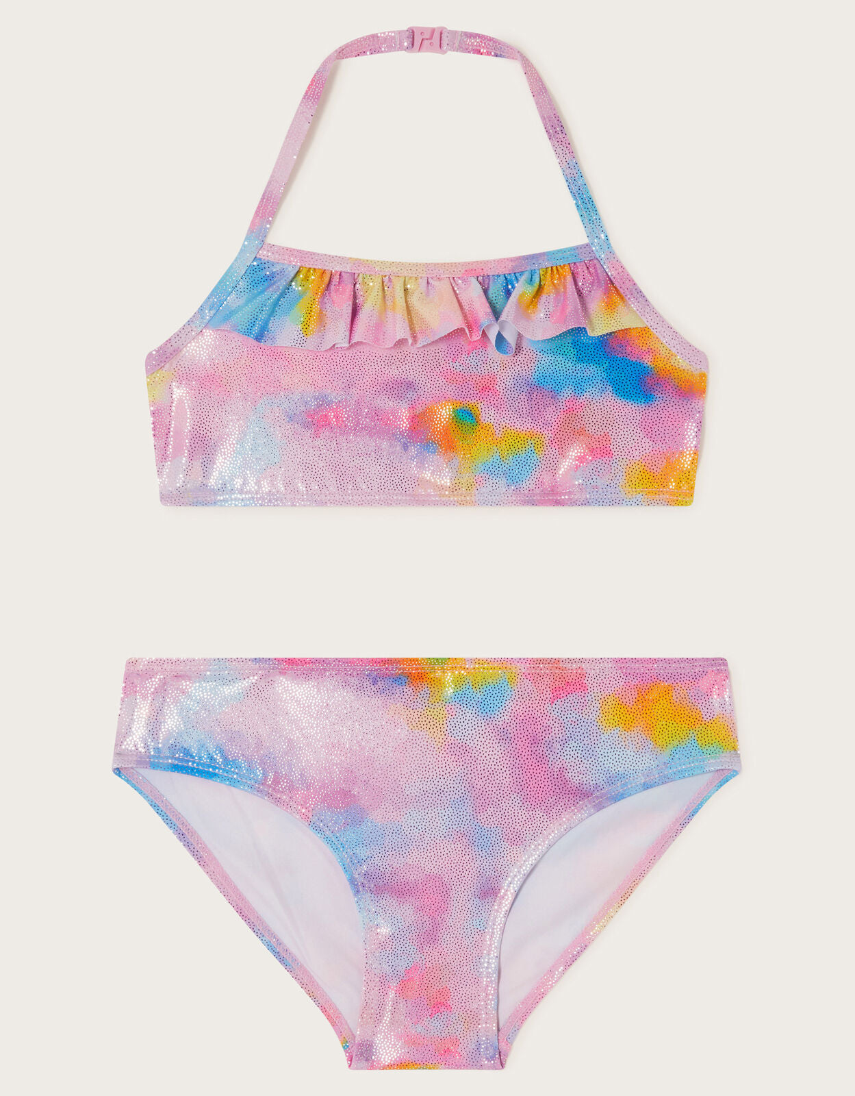 KUPACI KOSTIM - SHIMMER RUFFLE BIKINI