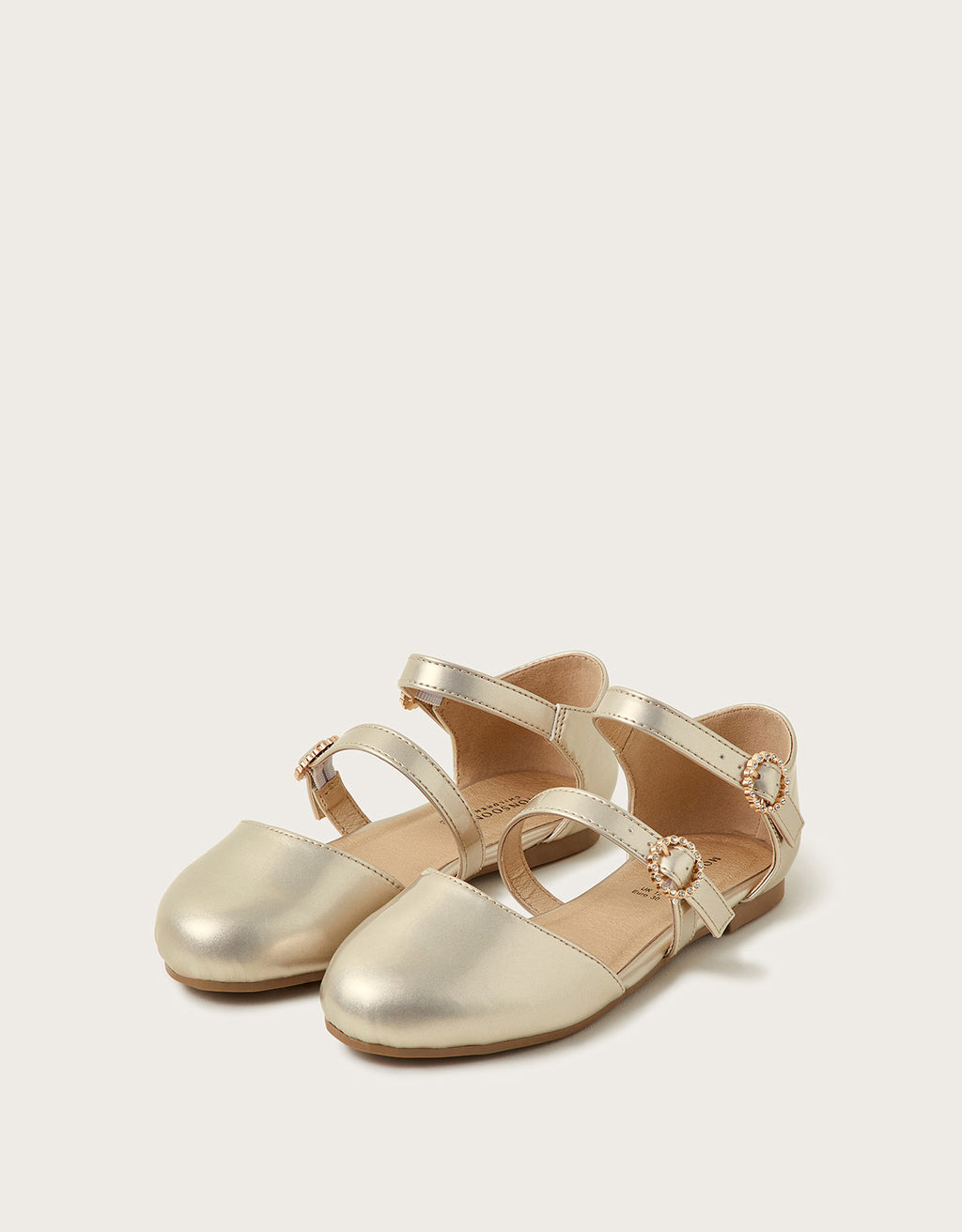 CIPELE - GOLD PATENT 2 STRAP BALLE