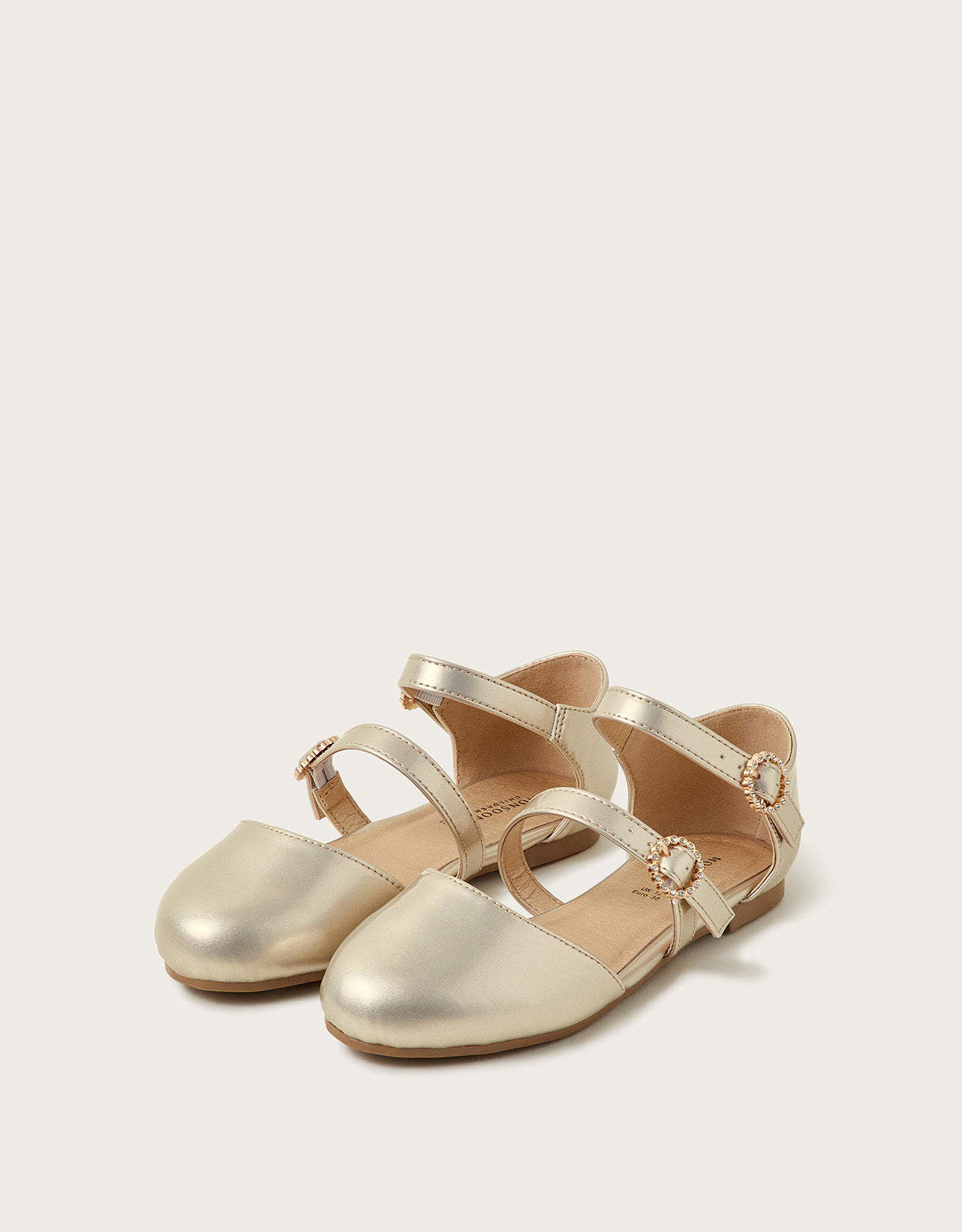 CIPELE - GOLD PATENT 2 STRAP BALLE