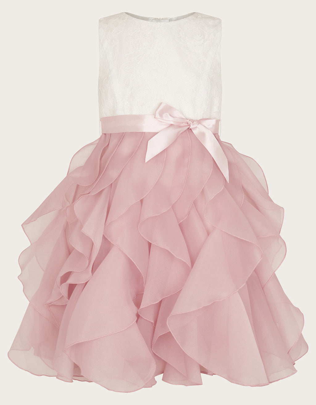 HALJINA - LACE CANCAN RUFFLE DRESS
