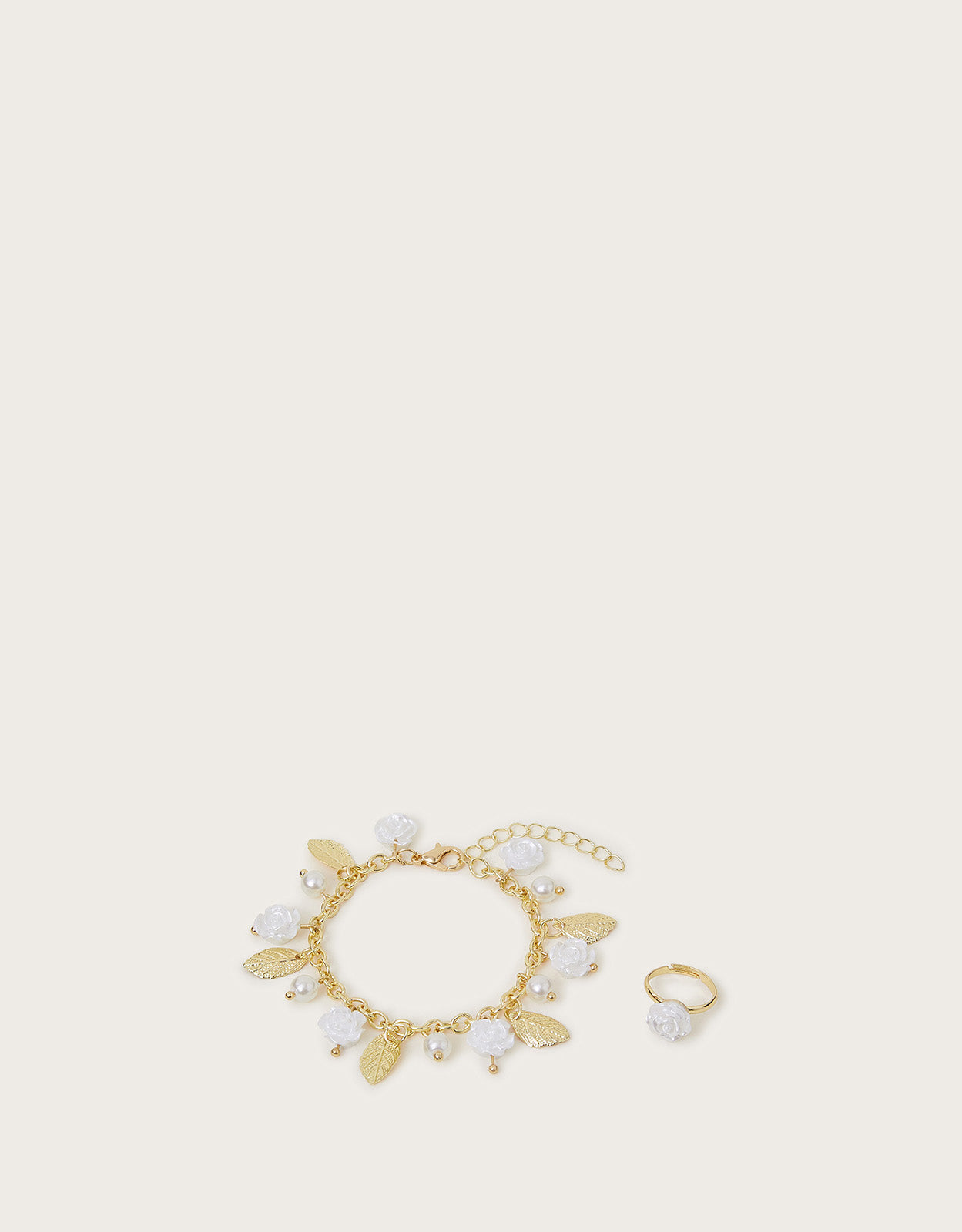 SET NAKITA - PRETTY ROSE CHARM BLET &
