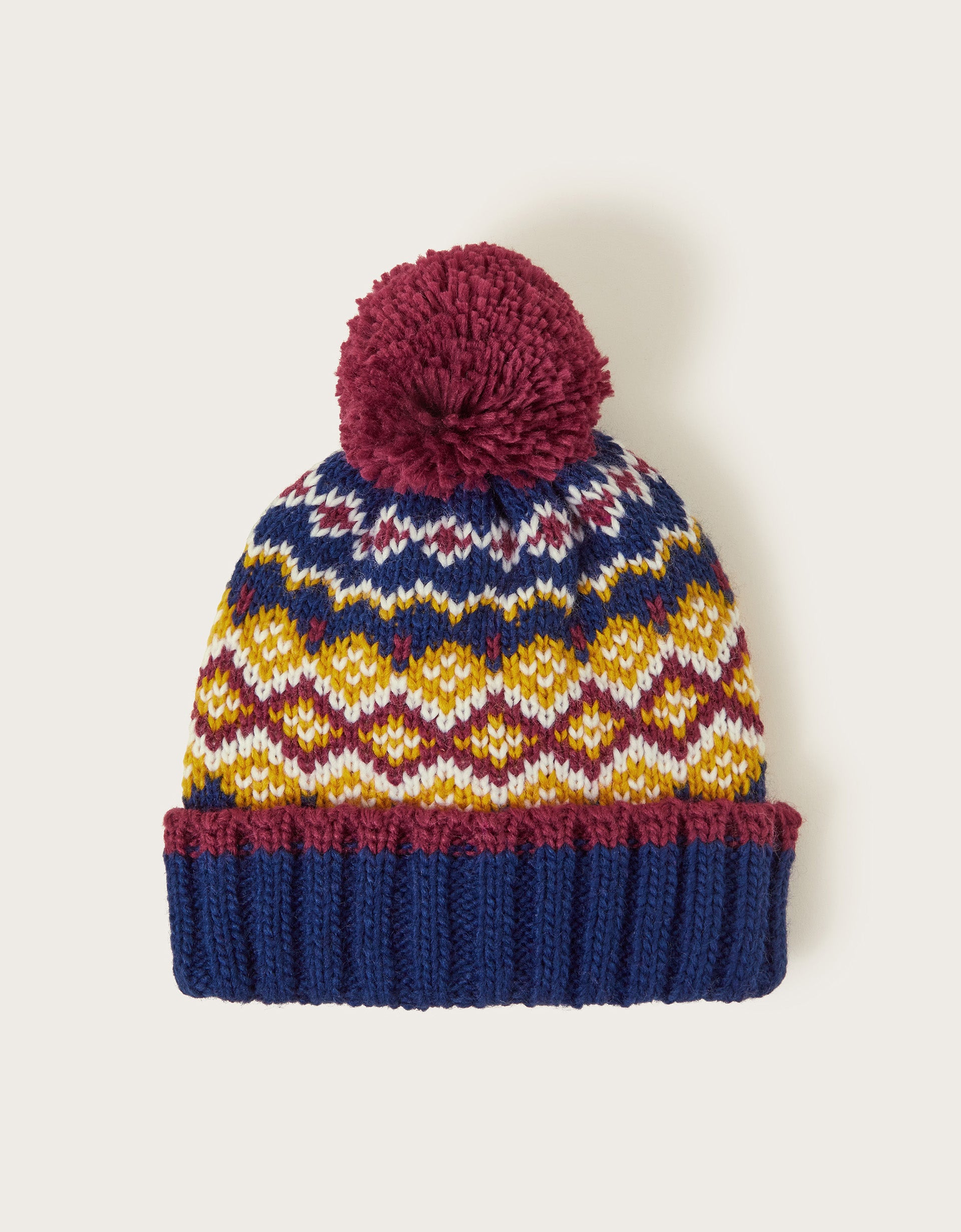 KAPA - BOY FAIRISLE KNITTED HAT