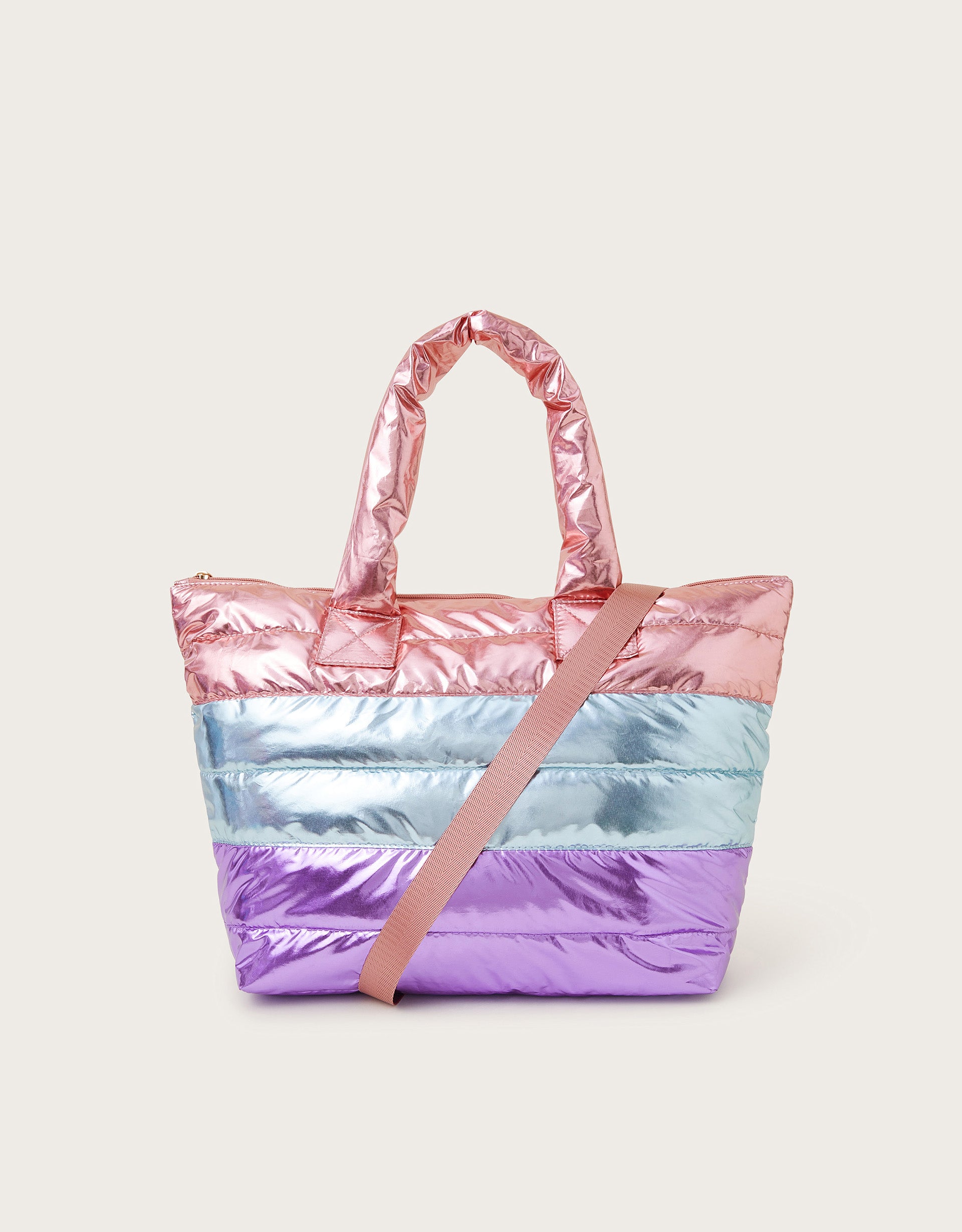 TORBA - MULTI STRIPE DUVET TOTE B