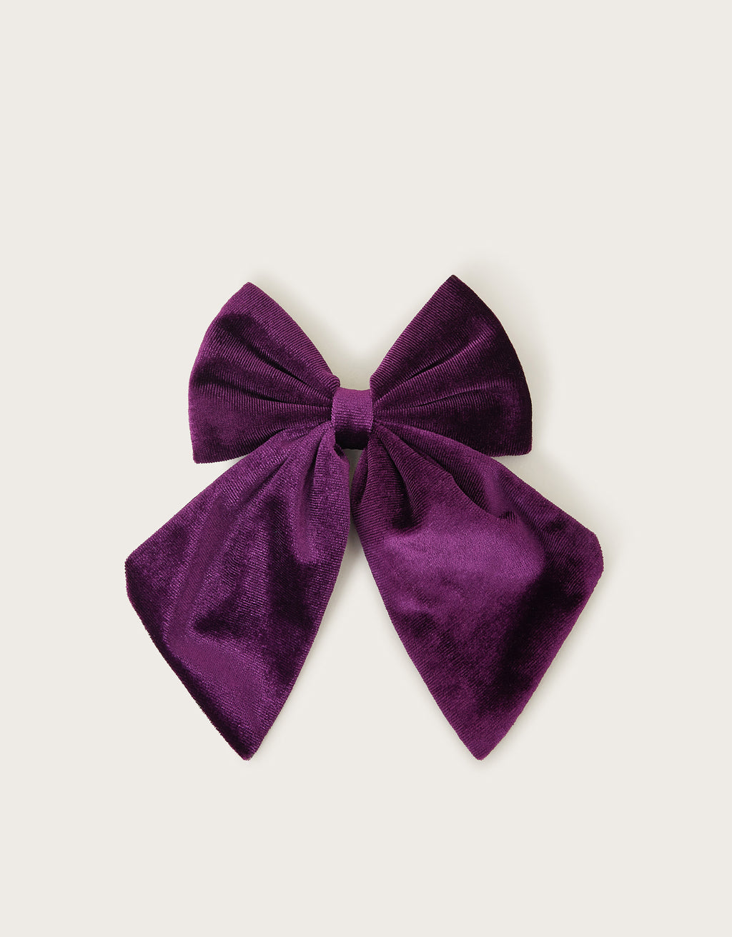 MASNA ZA KOSU - VELVET LONG BOW TIE CLIP