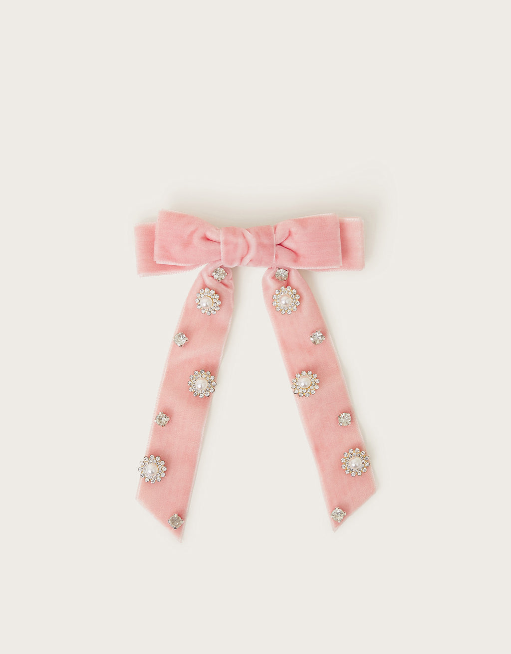 MASNA ZA KOSU - VELVET EMBELLISHED BOW CL