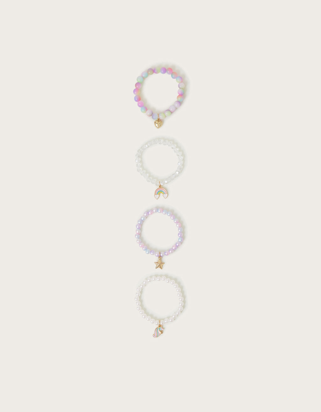 SET NARUKVICA - 4 PACK UNICORN BRACELETS