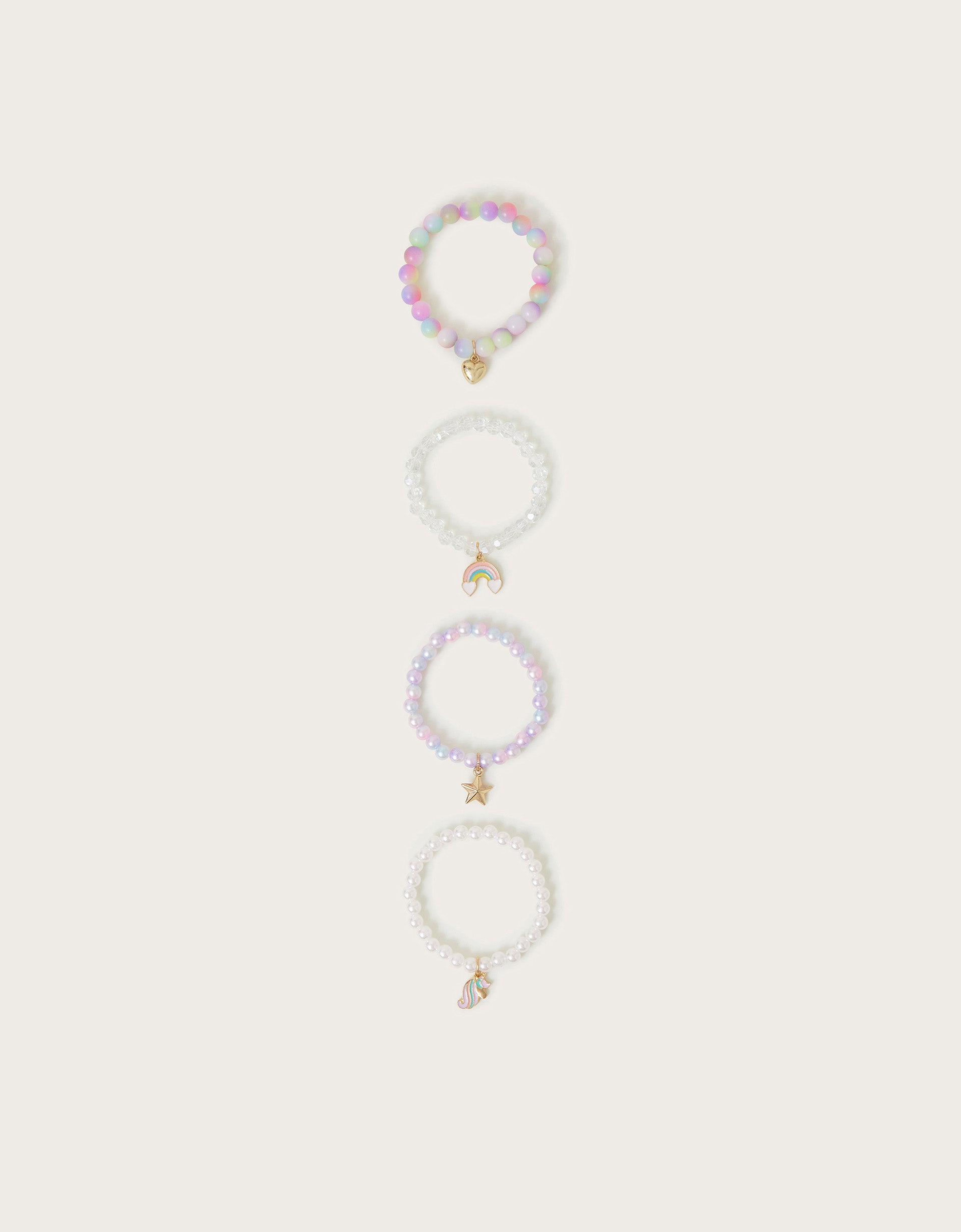 SET NARUKVICA - 4 PACK UNICORN BRACELETS