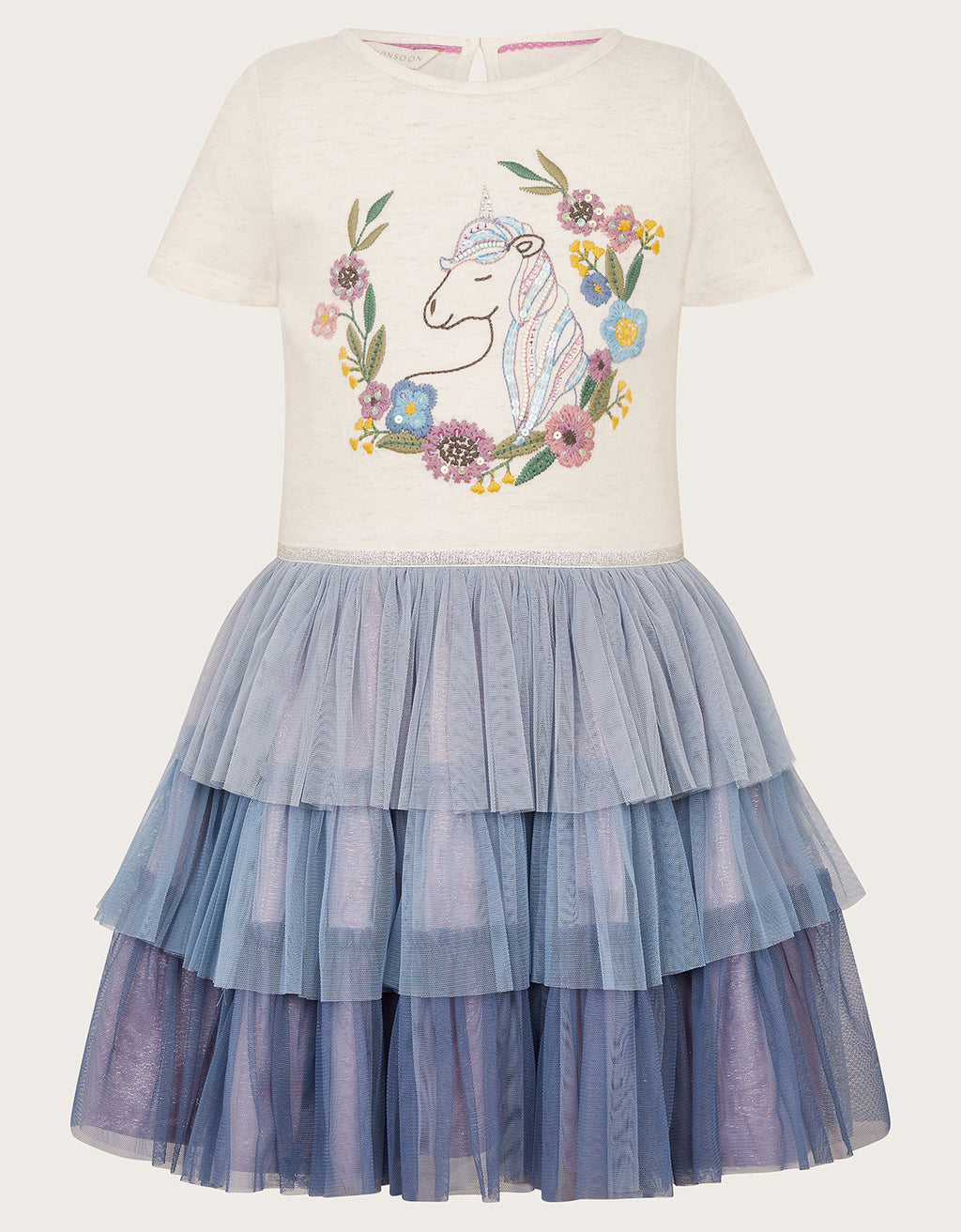 HALJINA - SS UNICORN DISCO DRESS