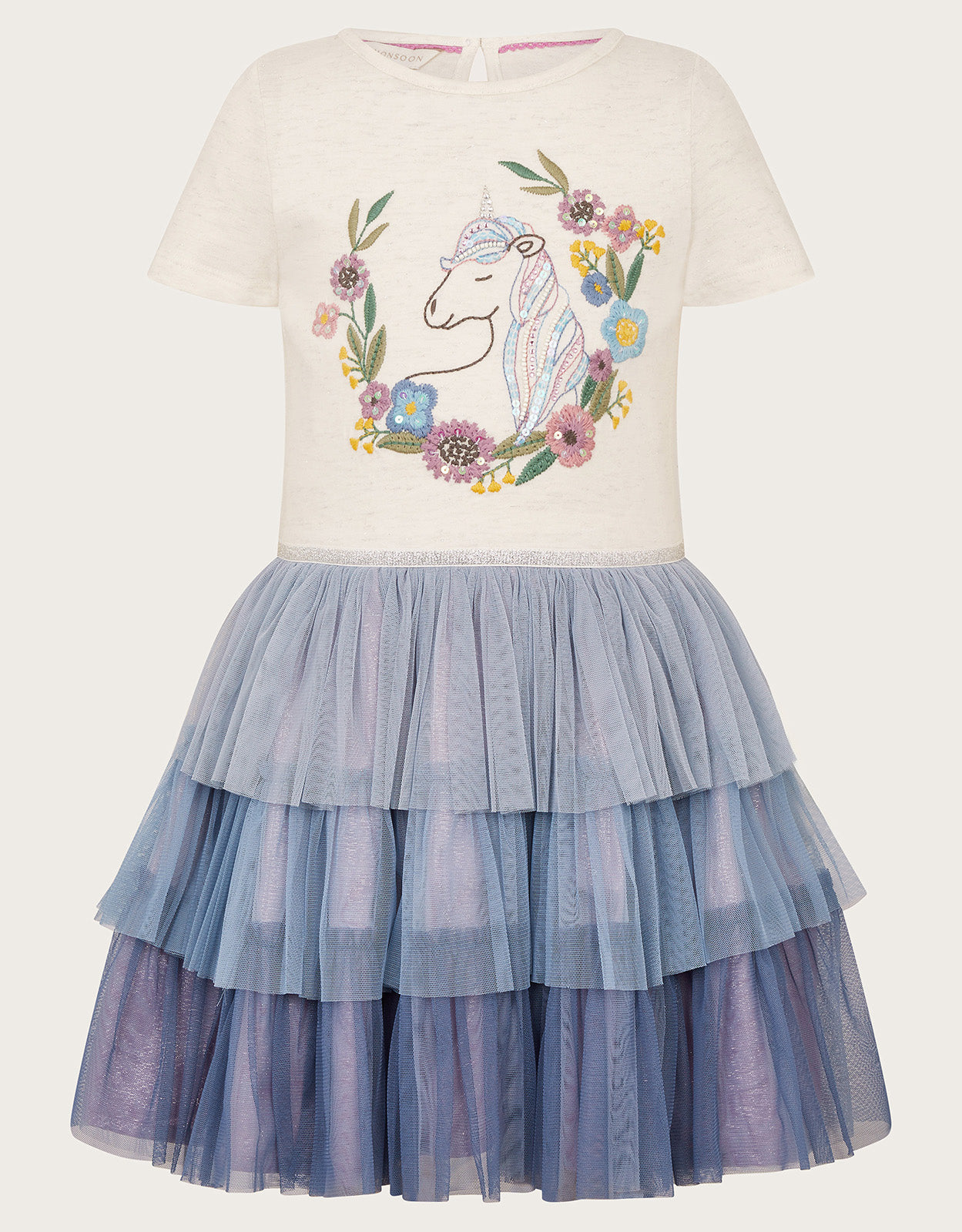 HALJINA - SS UNICORN DISCO DRESS