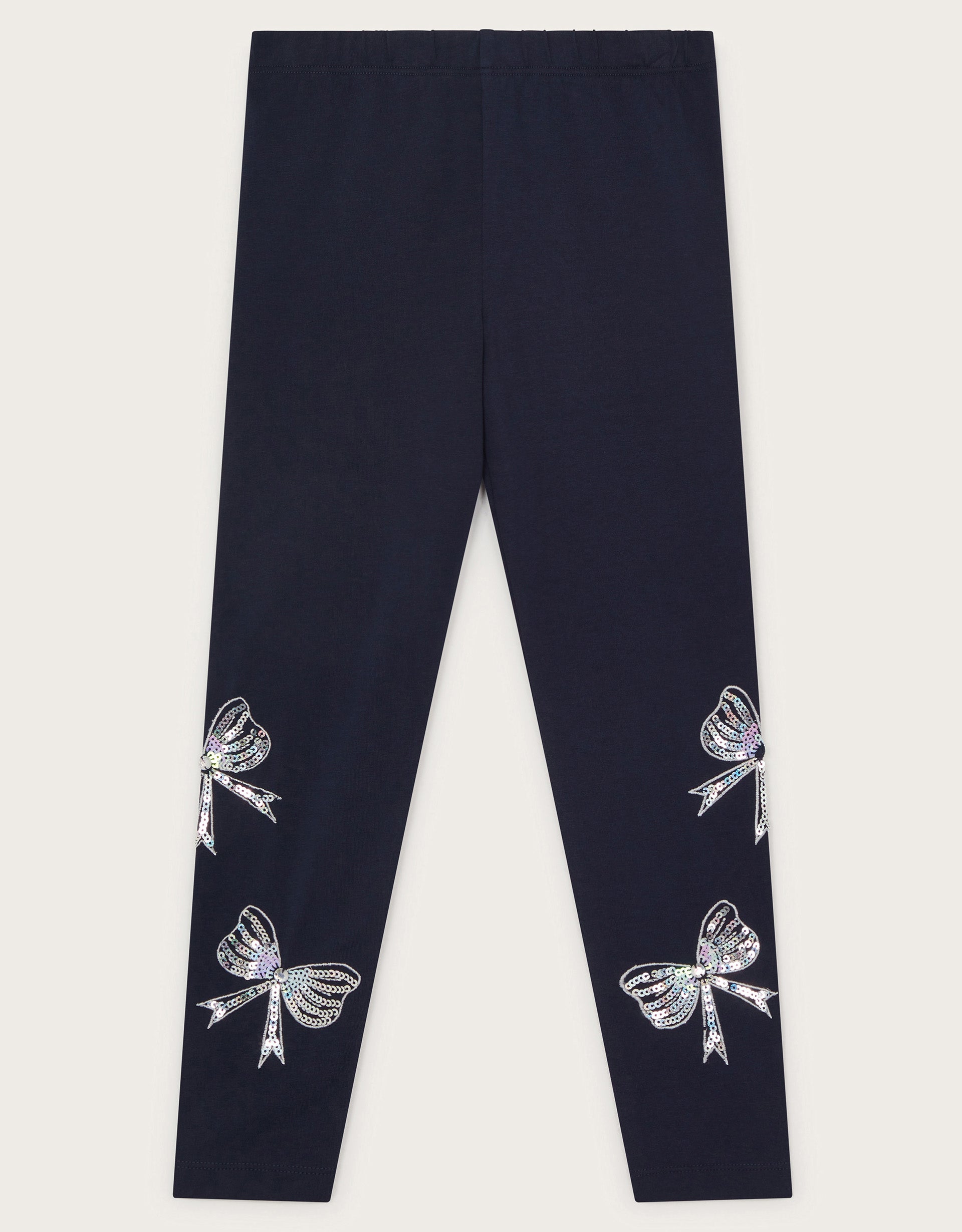 HELANKE - SEQUIN BOW LEGGINGS