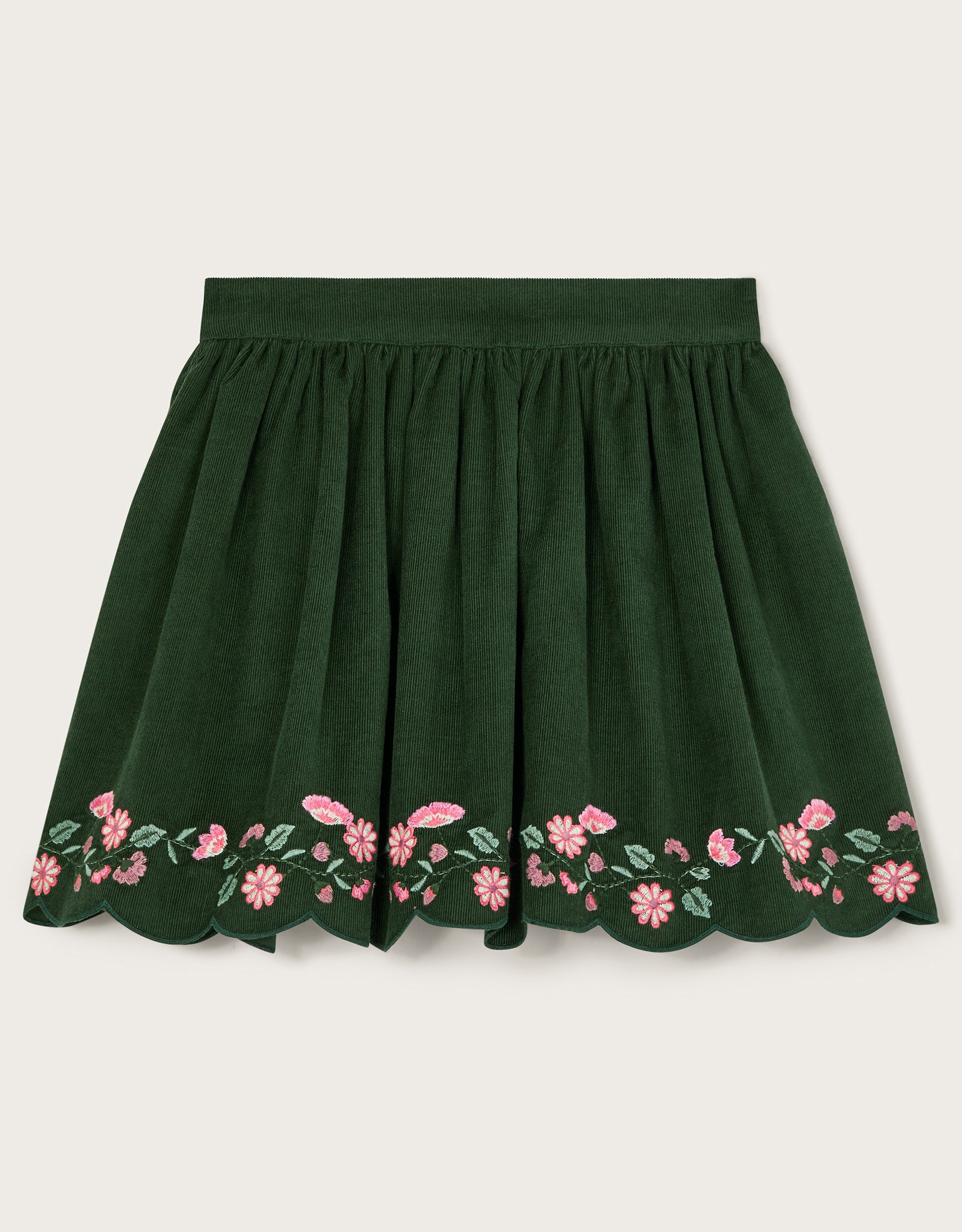 SUKNJA - BORDER EMB CORD SKIRT