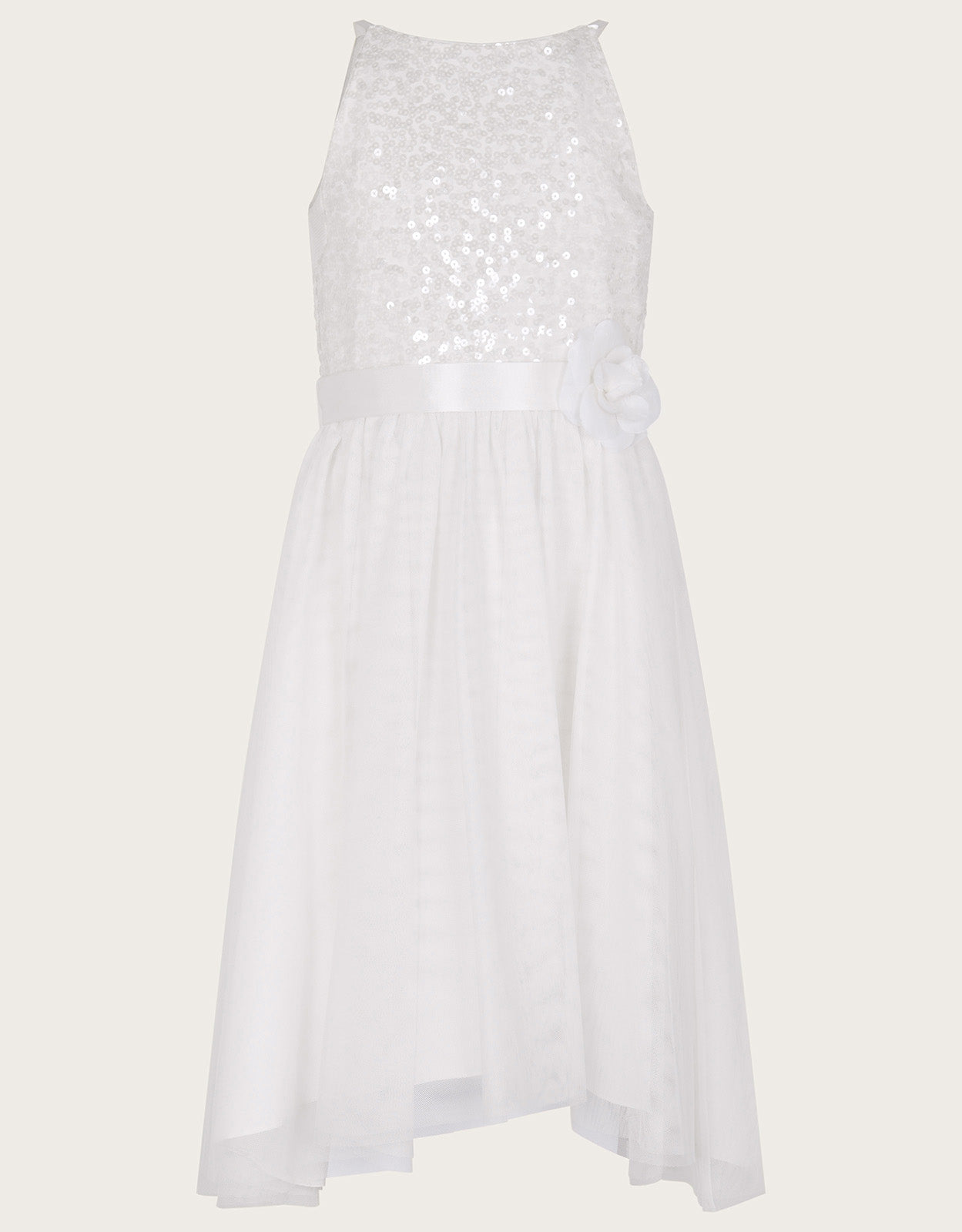 HALJINA - IVORY SEQUIN TRUTH MAXI B